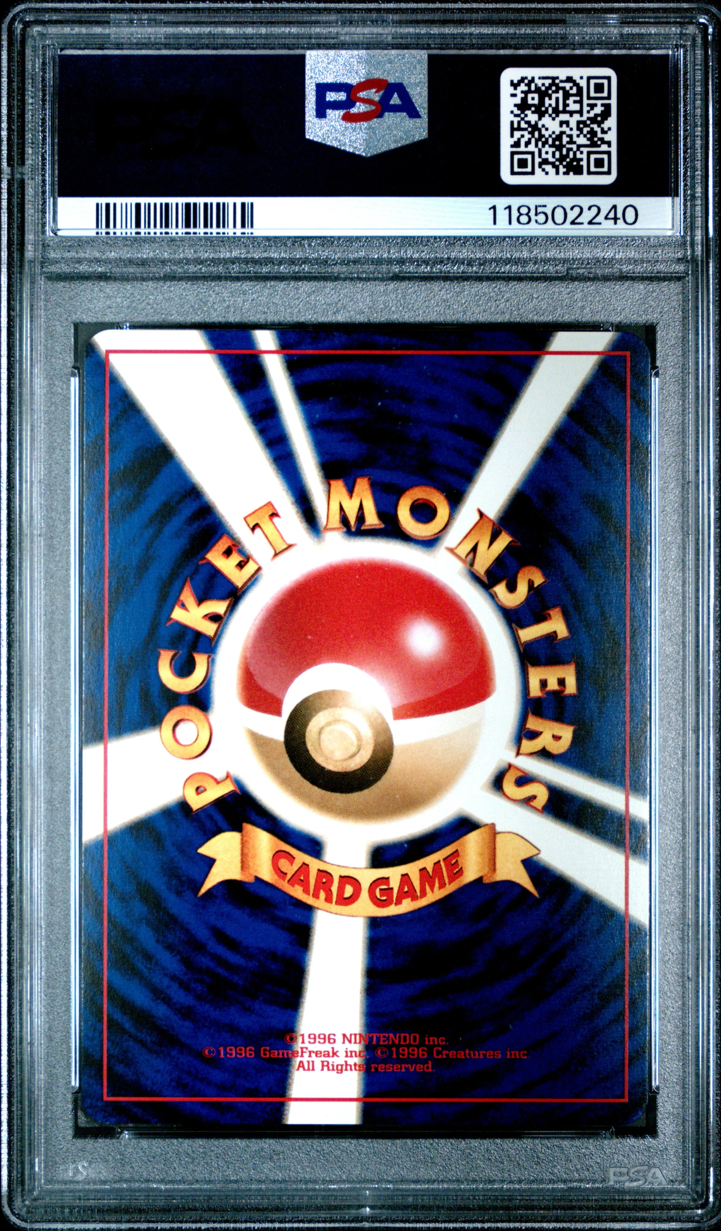 2000 Pokemon Japanese Neo 3 Blissey-Holo 9 PSA #242 - Image 2