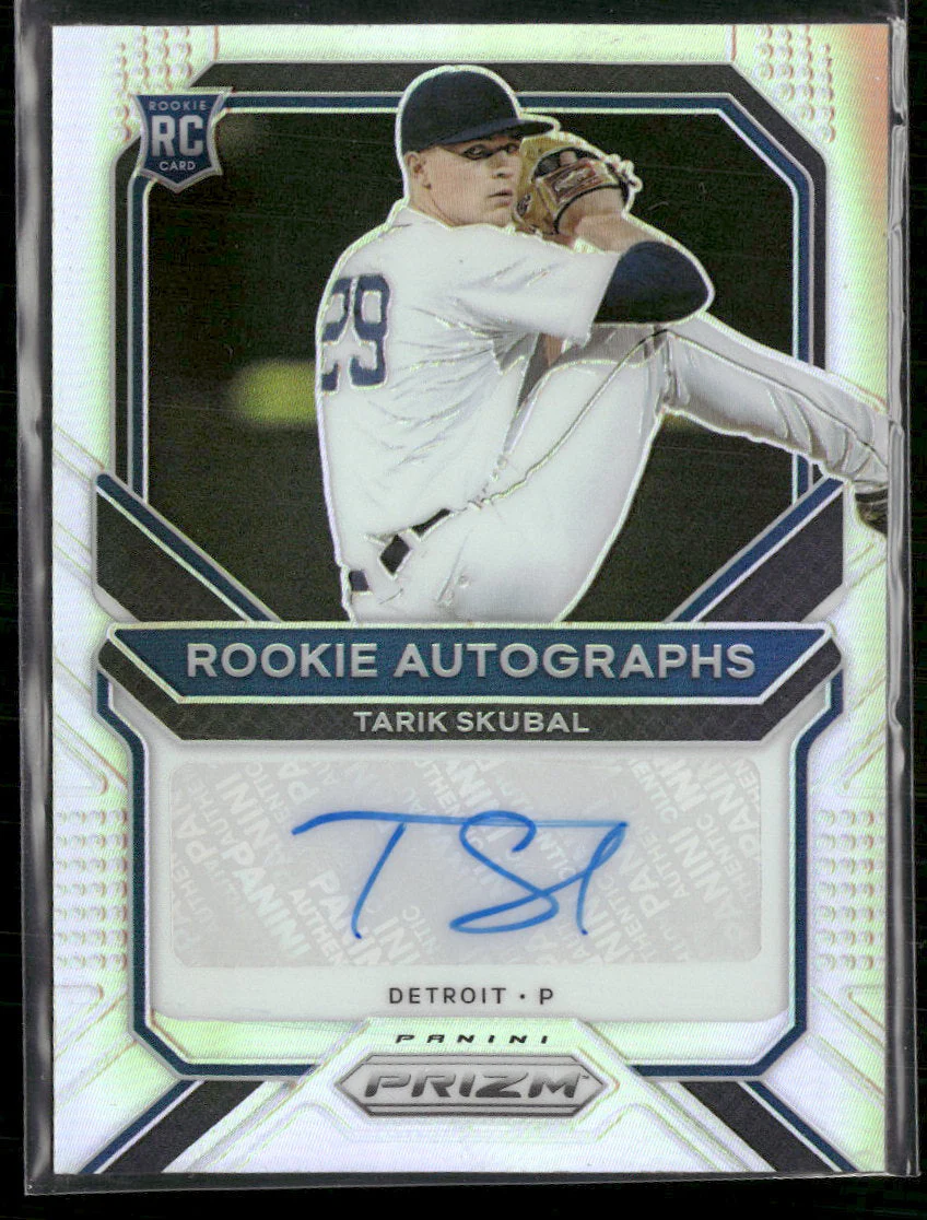 2021 Panini Prizm Rookie Auto Silver Tarik Skubal #RA-TS