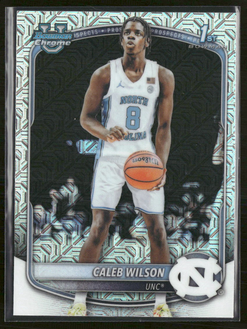 2025-26 Bowman Chrome Prospects Mojo Refractor Caleb Wilson #BCP-83