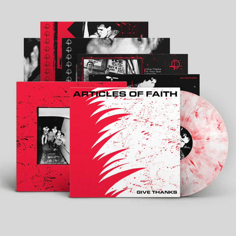Articles Of Faith - Give Thanks [Colored Vinyl] [Limited Edition] (Pnk) (Wht) (Uk) [PRE-ORDER]