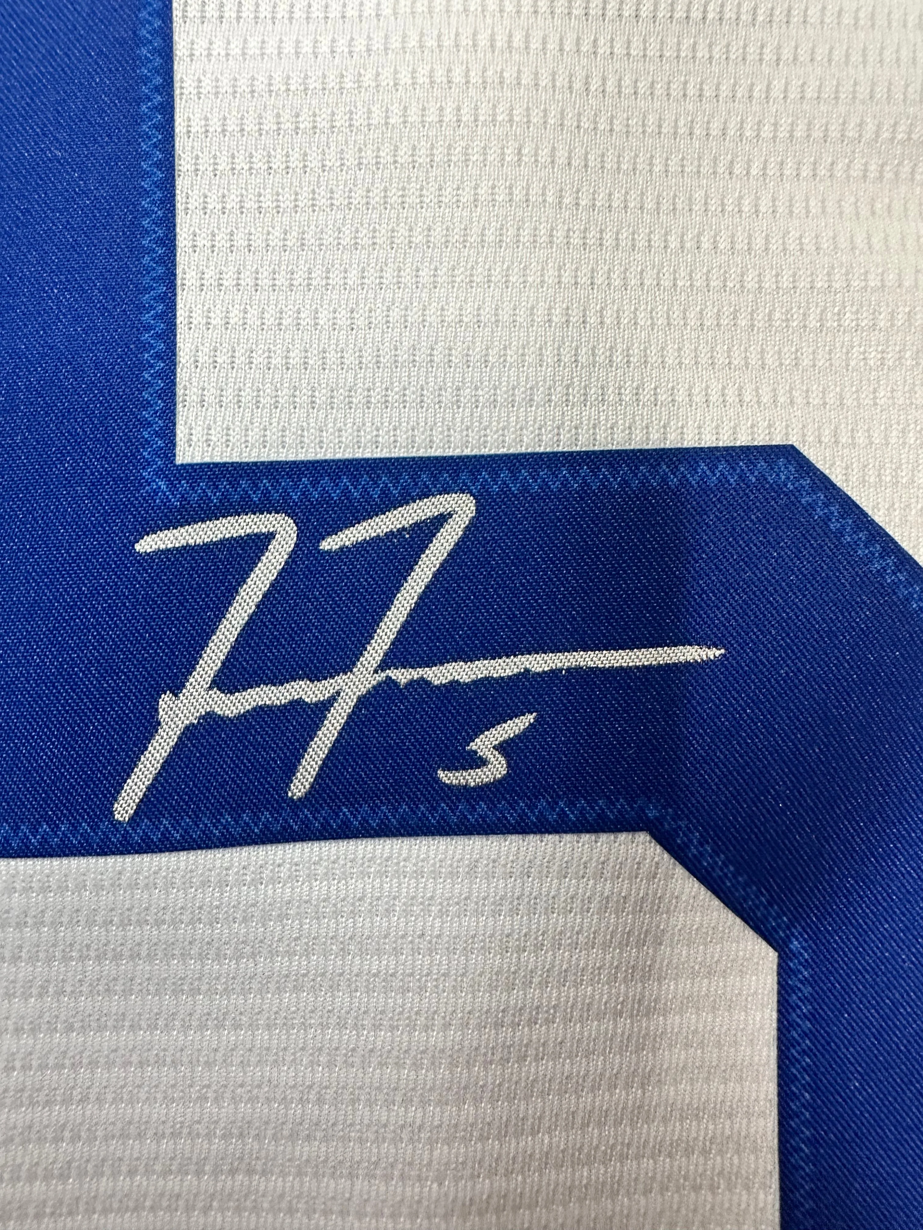 Autographed Freddie Freeman World Series Patch Jersey Signed - Image 3