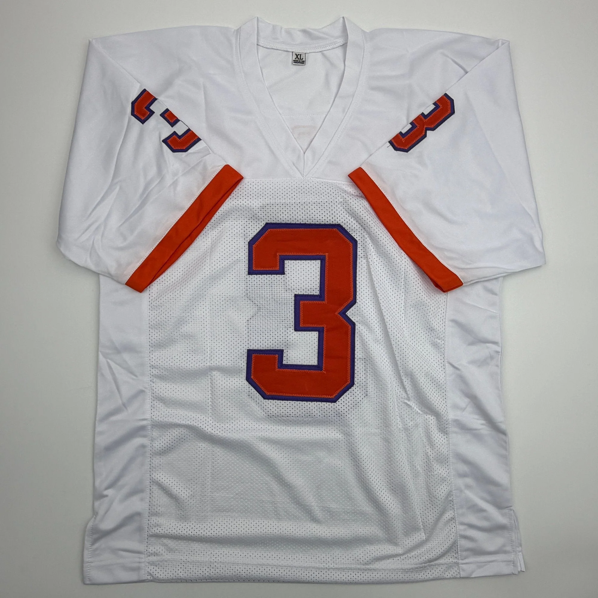 Autographed/Signed Amari Rodgers Clemson White College Football Jersey JSA COA - Image 4