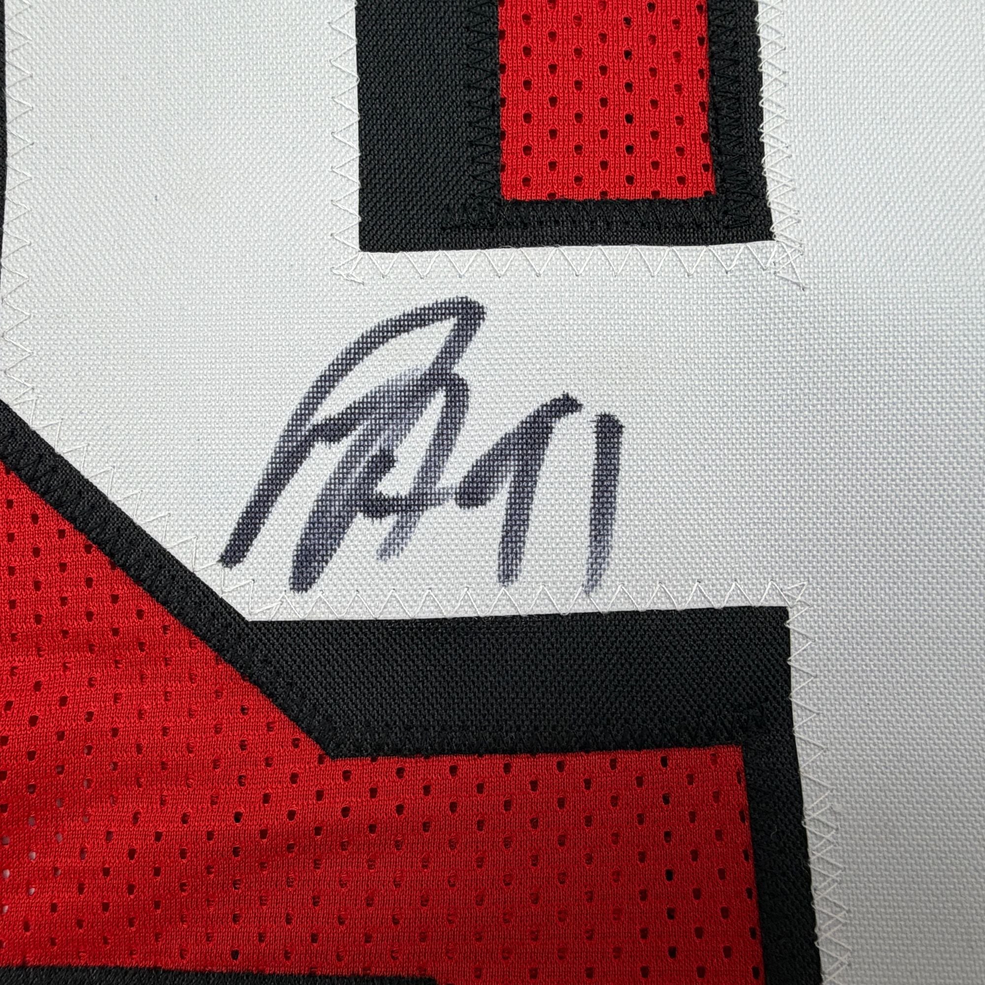Autographed/Signed Arik Armstead San Francisco Red Alternate Football Jersey Pristine PA COA - Image 3