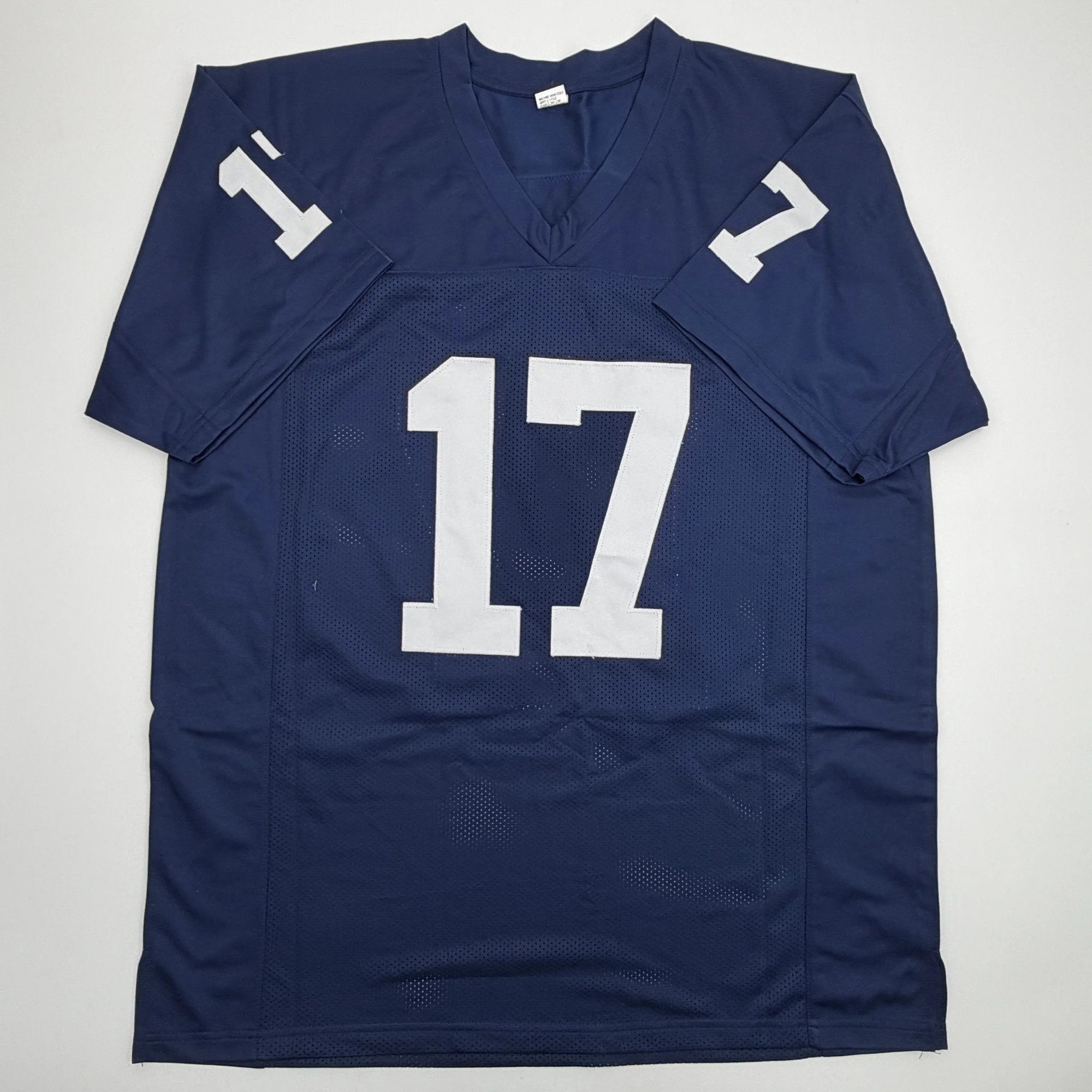 Autographed/Signed Arnold Ebiketie Penn State Blue College Football Jersey JSA COA - Image 4