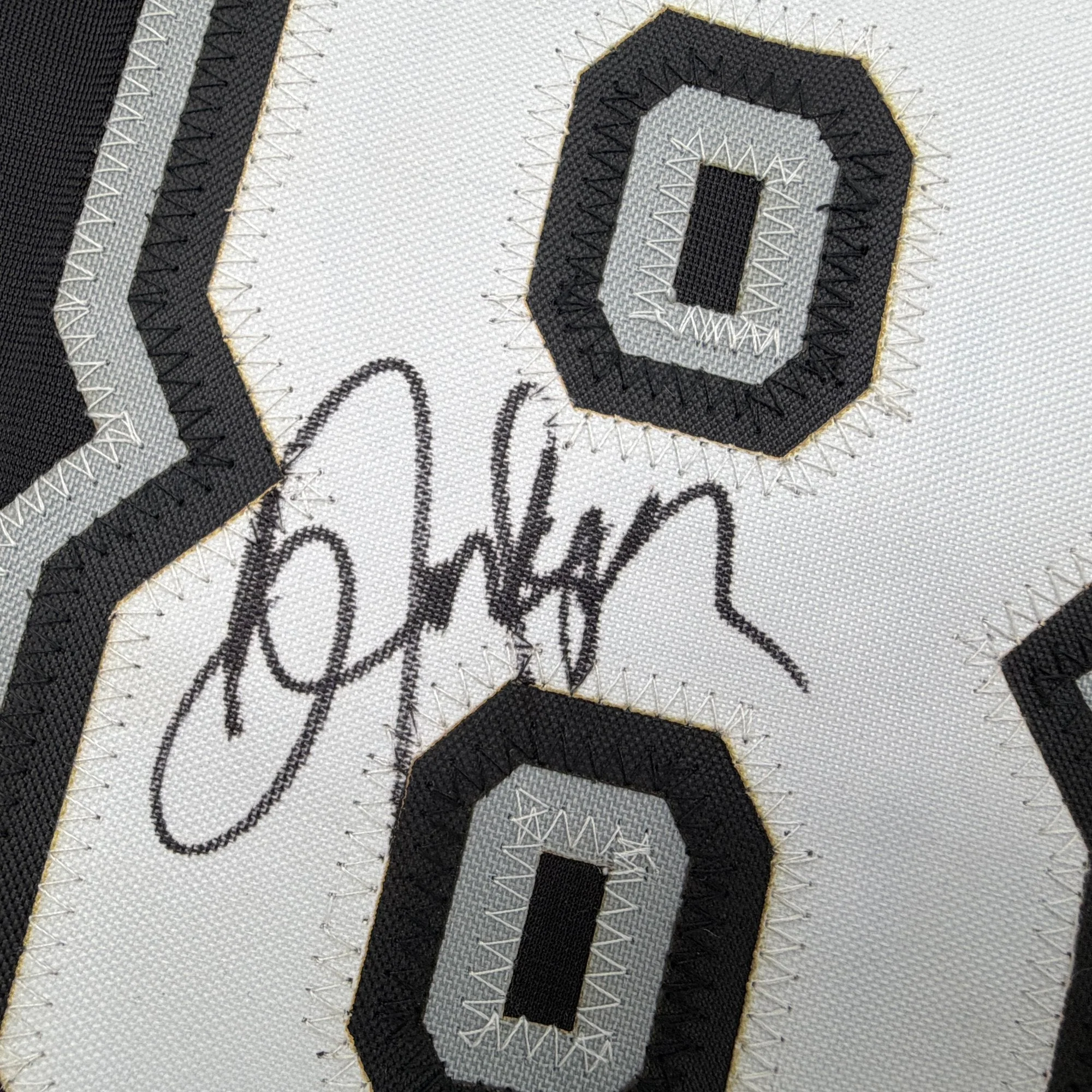 Autographed/Signed Bo Jackson Chicago Black Baseball Jersey Beckett BAS COA - Image 3