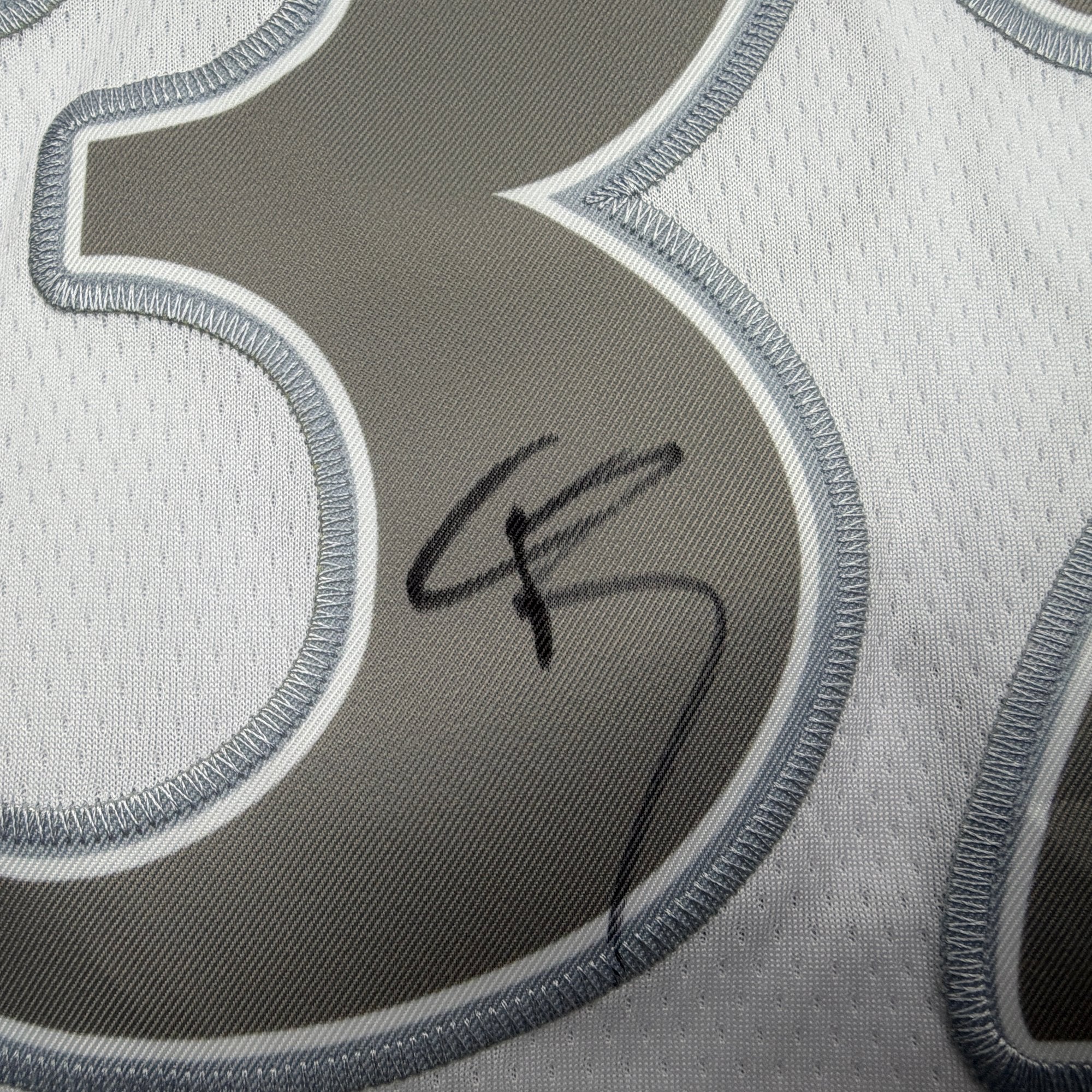 Autographed/Signed Cooper Flagg Dallas Mavericks White City Edition Authentic Basketball Jersey PSA/DNA COA - Image 3