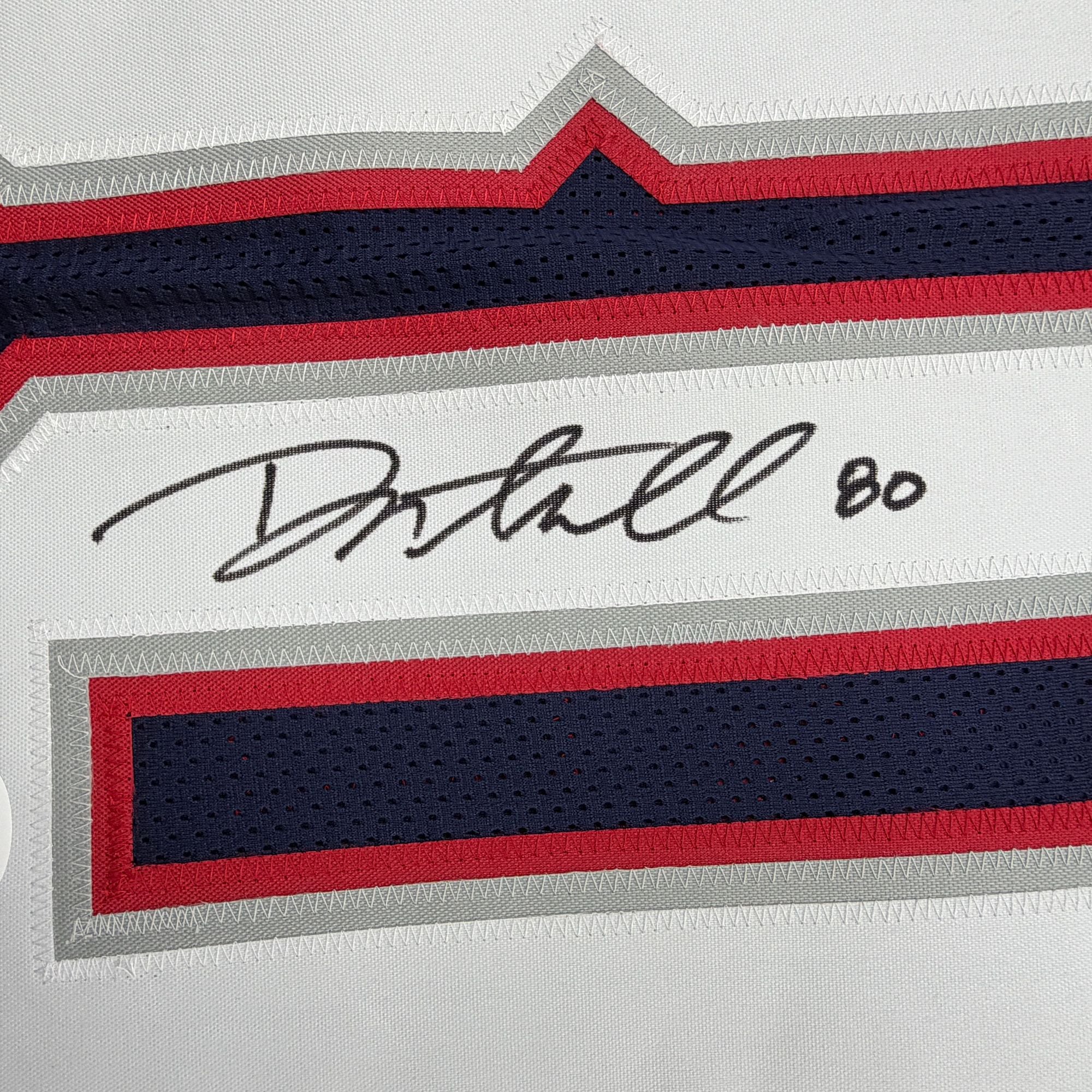 Autographed/Signed Danny Amendola New England Navy Blue Football Jersey JSA COA - Image 3