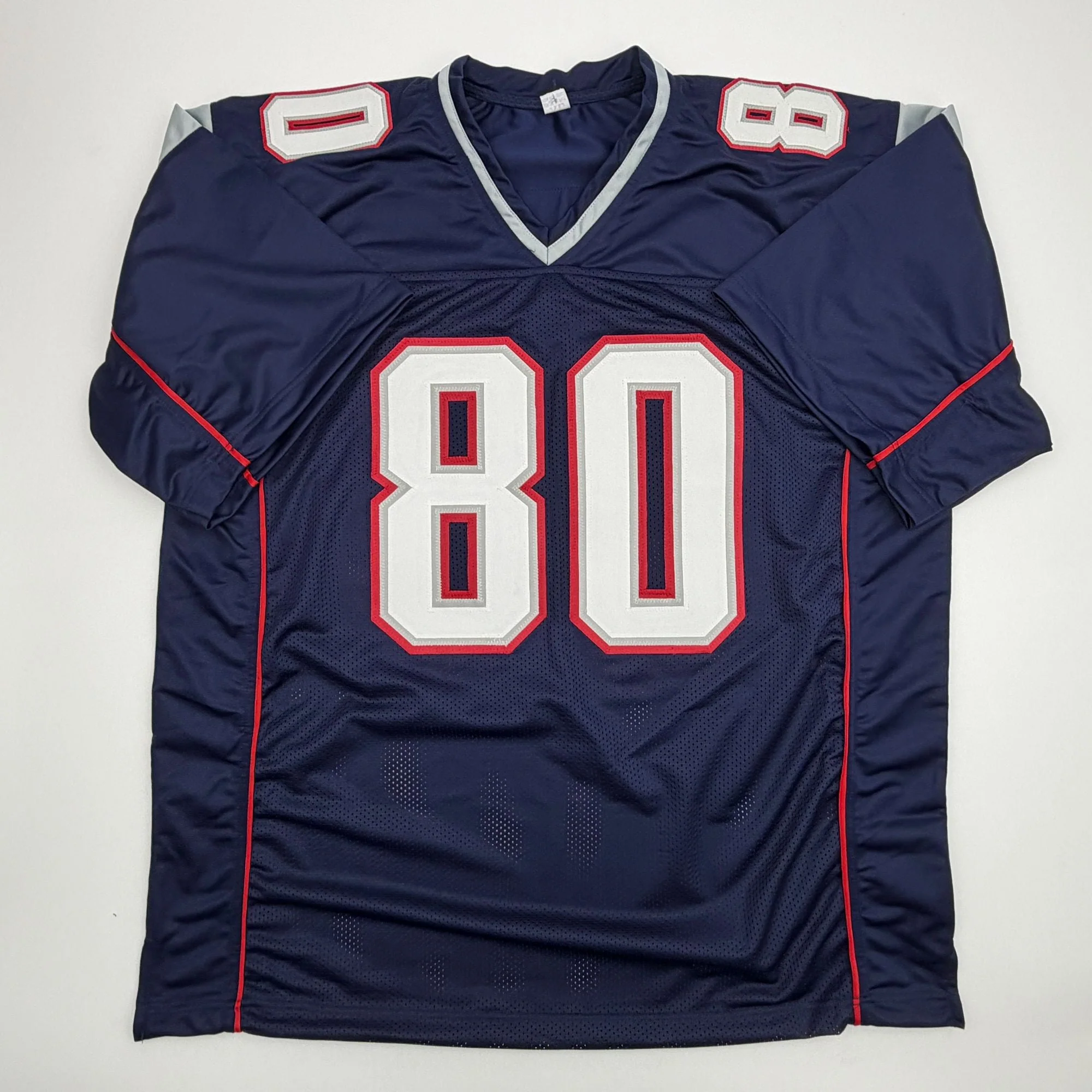 Autographed/Signed Danny Amendola New England Navy Blue Football Jersey JSA COA - Image 4
