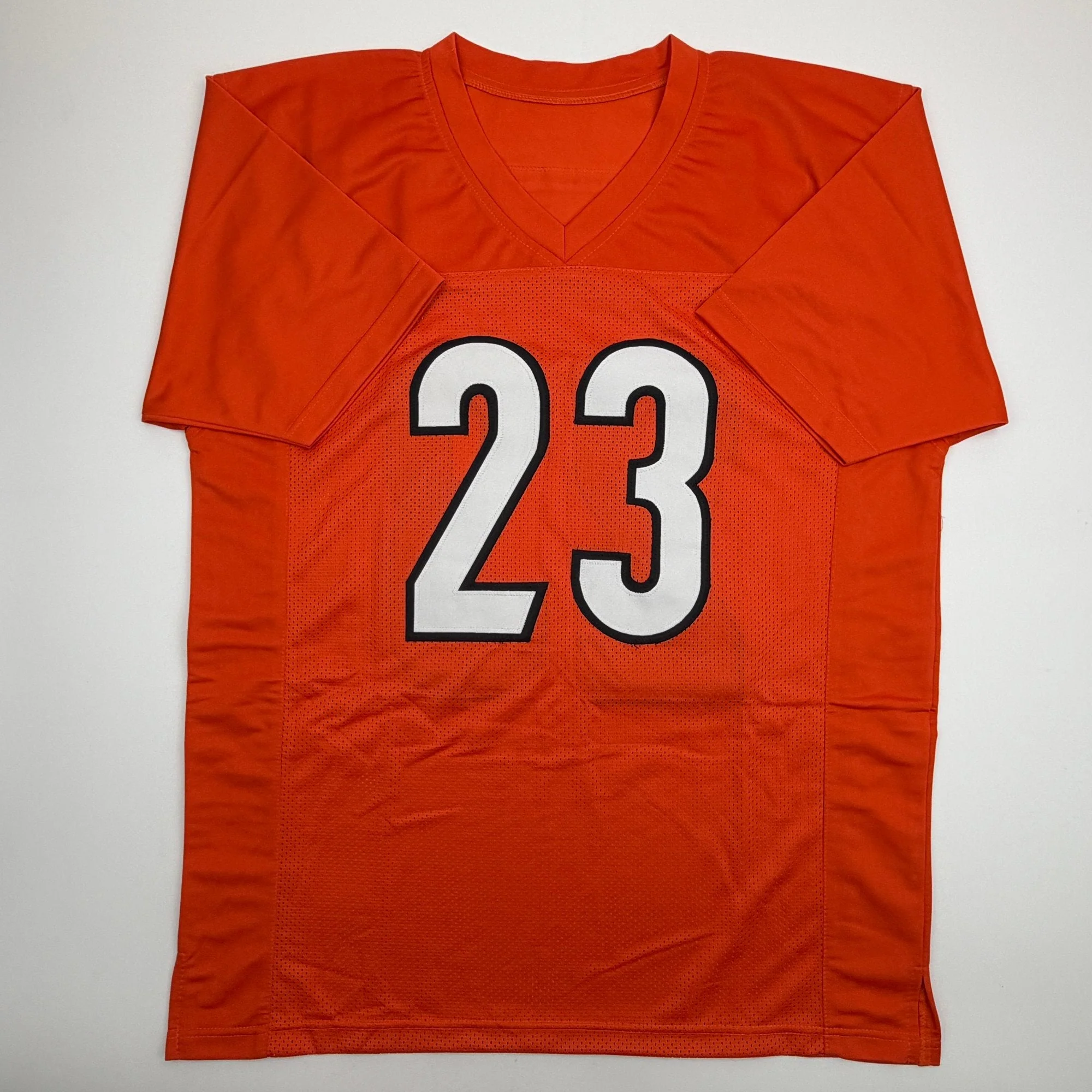 Autographed/Signed Daxton Hill Cincinnati Orange Football Jersey Beckett BAS COA - Image 4