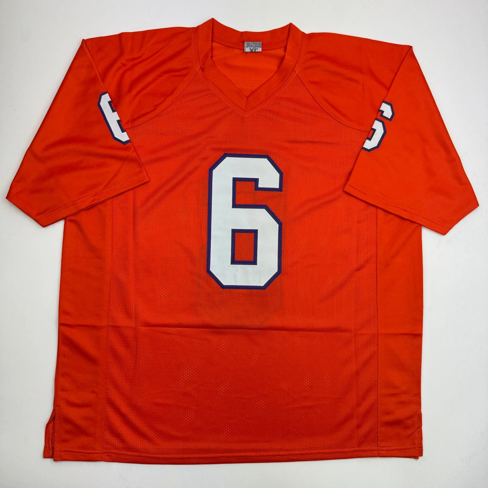 Autographed/Signed DeAndre Hopkins Clemson Orange College Football Jersey JSA COA - Image 4