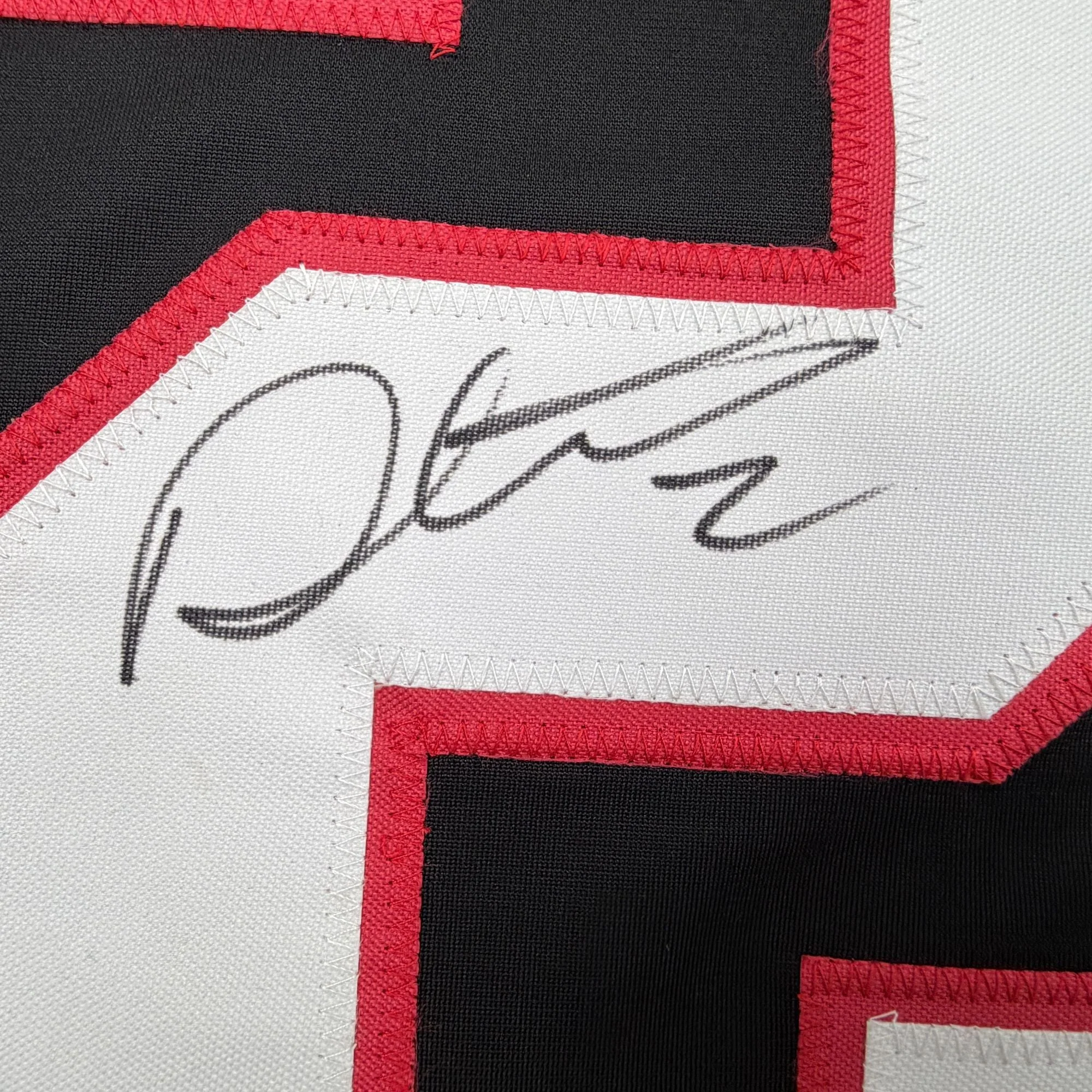 Autographed/Signed Duncan Keith Chicago Black Hockey Jersey Beckett BAS COA - Image 3