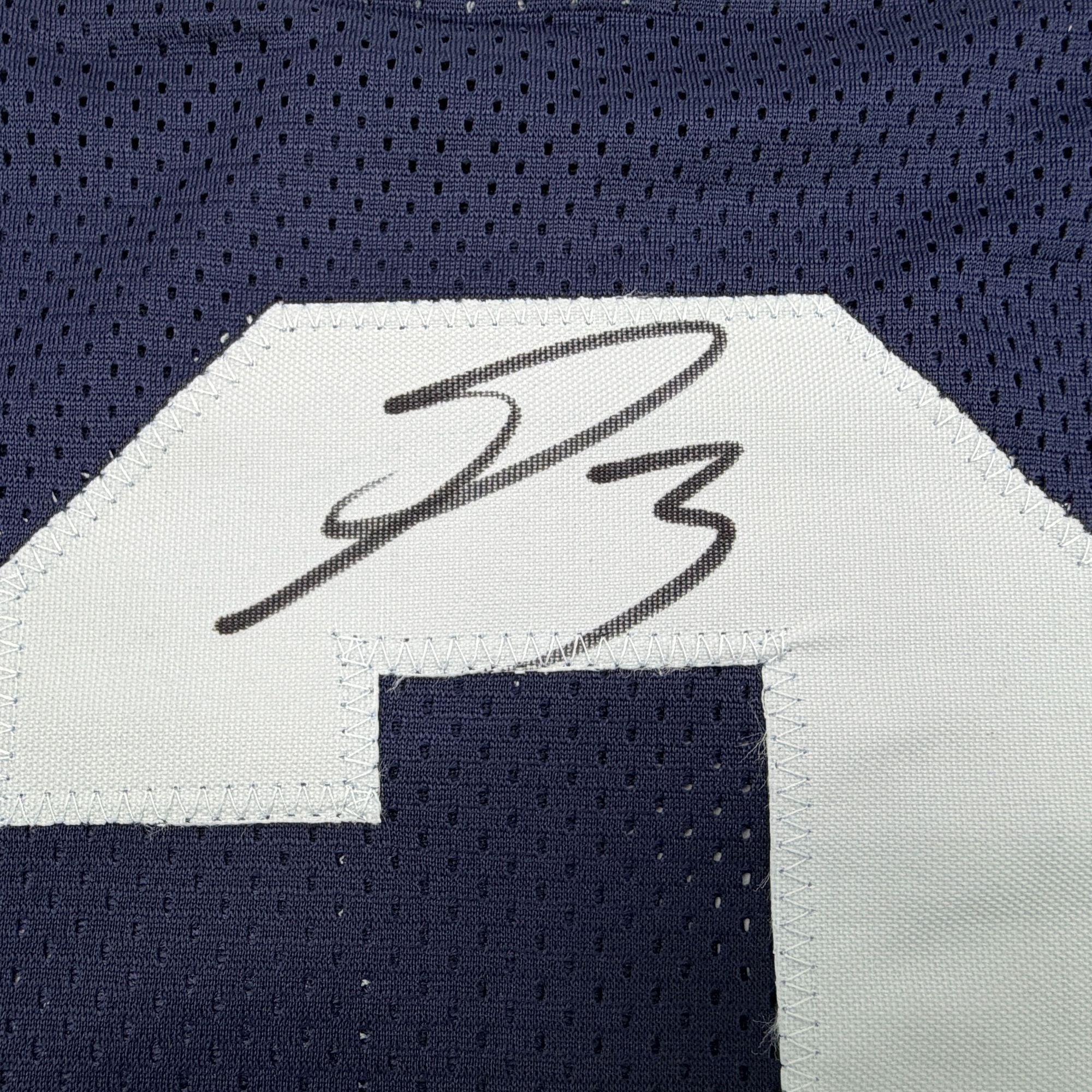 Autographed/Signed George Pickens Dallas Thanksgiving Day Football Jersey JSA COA - Image 2