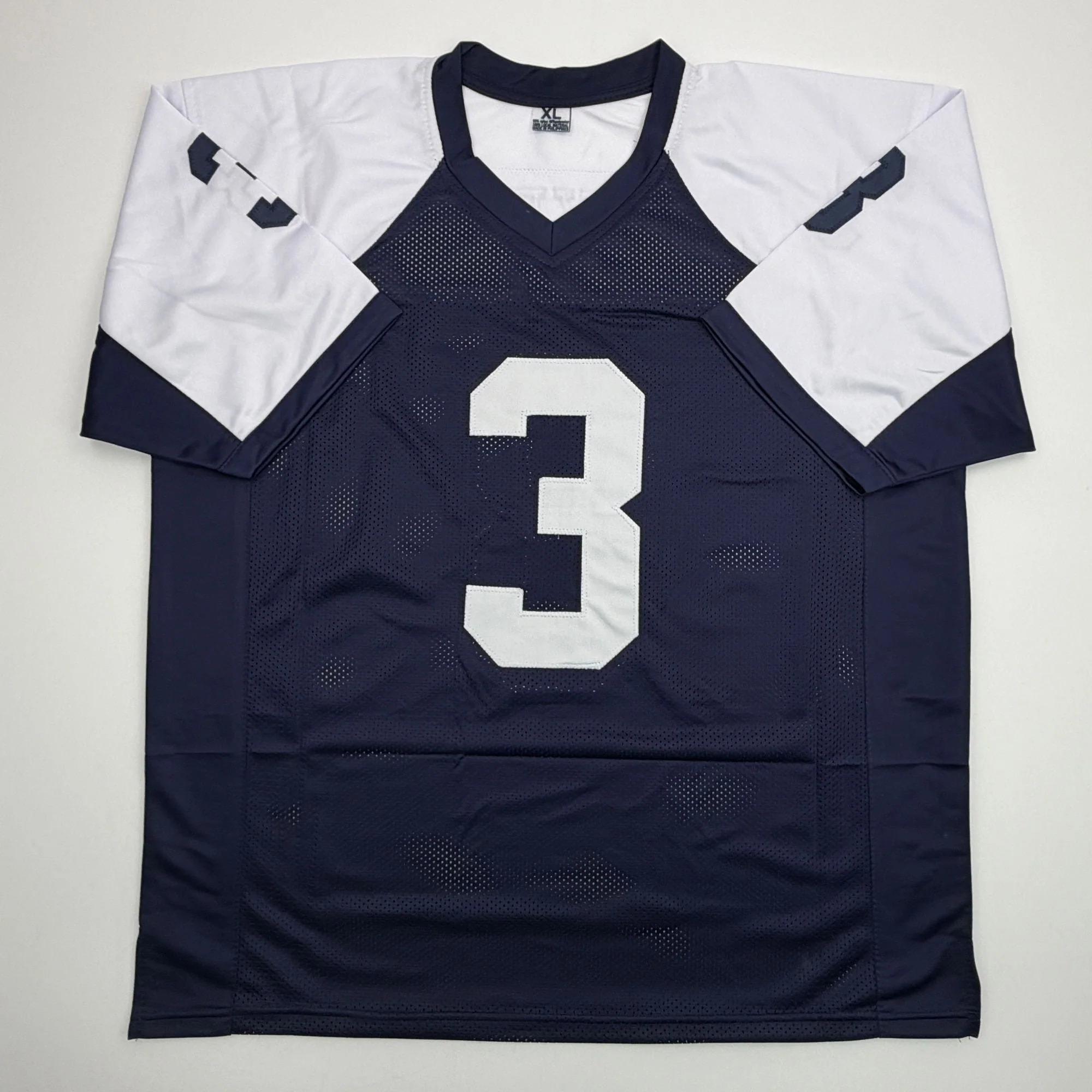 Autographed/Signed George Pickens Dallas Thanksgiving Day Football Jersey JSA COA - Image 4