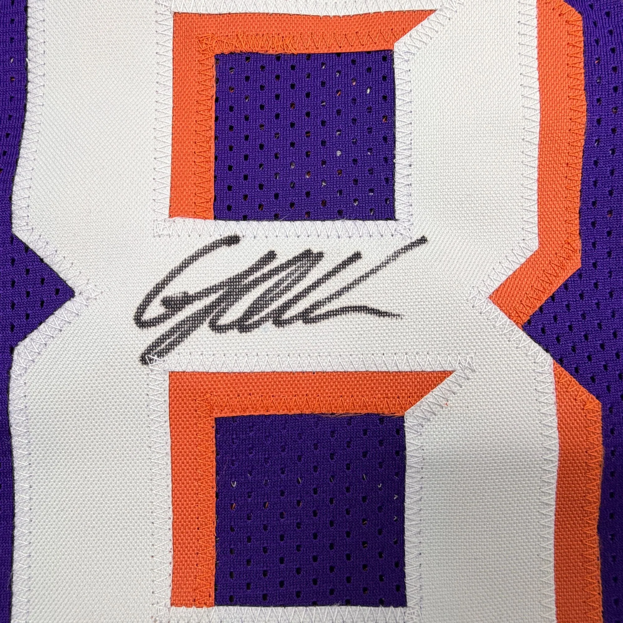 Autographed/Signed Grayson Allen Phoenix Purple Basketball Jersey Beckett BAS COA - Image 3