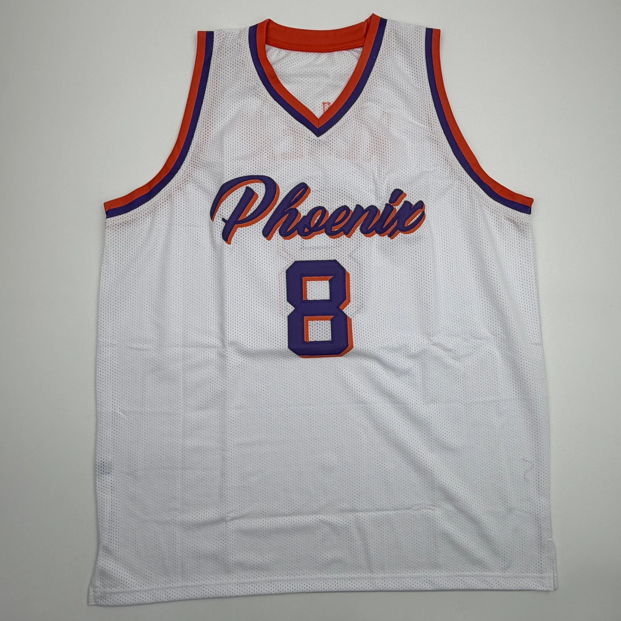 Autographed/Signed Grayson Allen Phoenix White Basketball Jersey Beckett BAS COA - Image 4