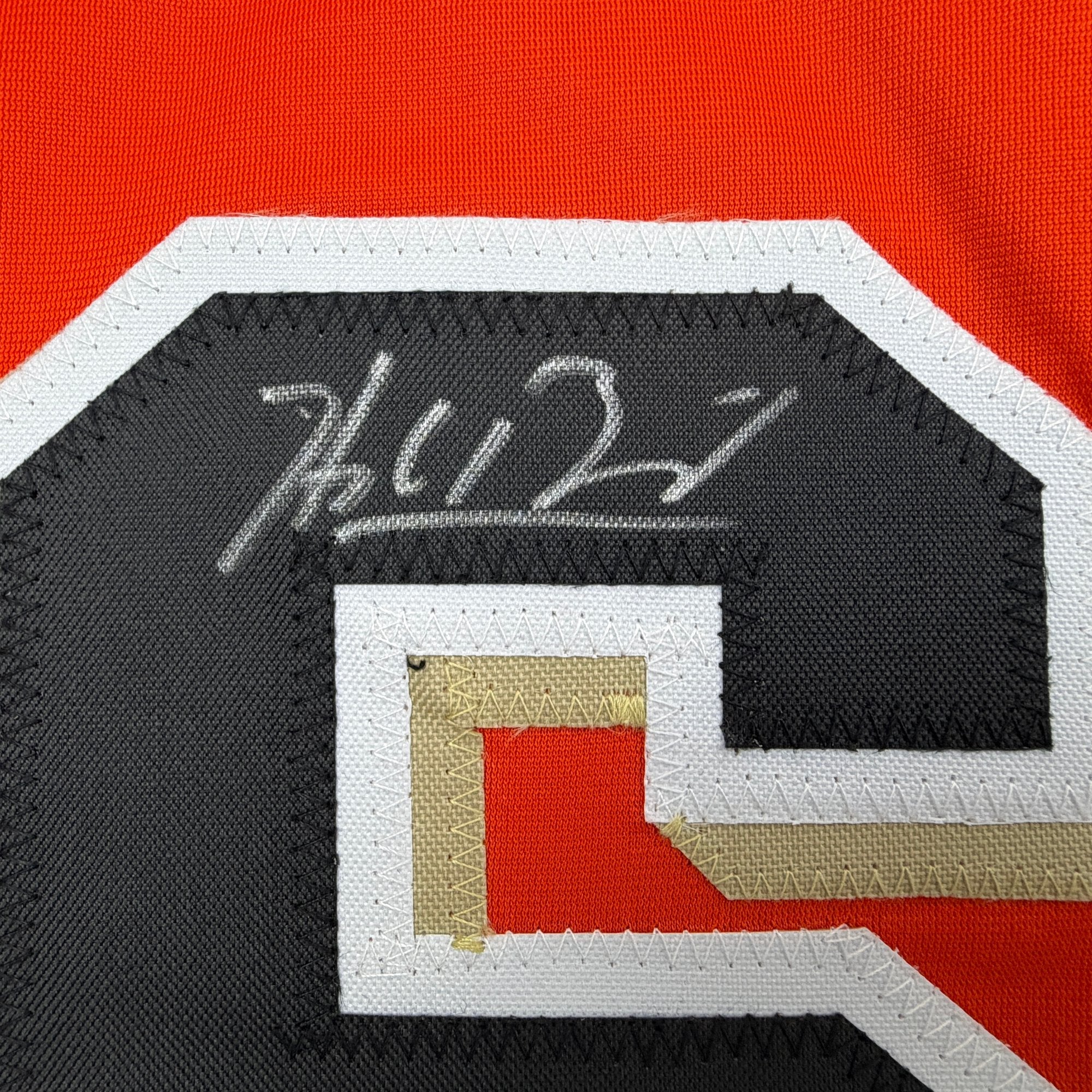 Autographed/Signed Hayden Birdsong San Francisco Orange Baseball Jersey Beckett BAS COA - Image 3