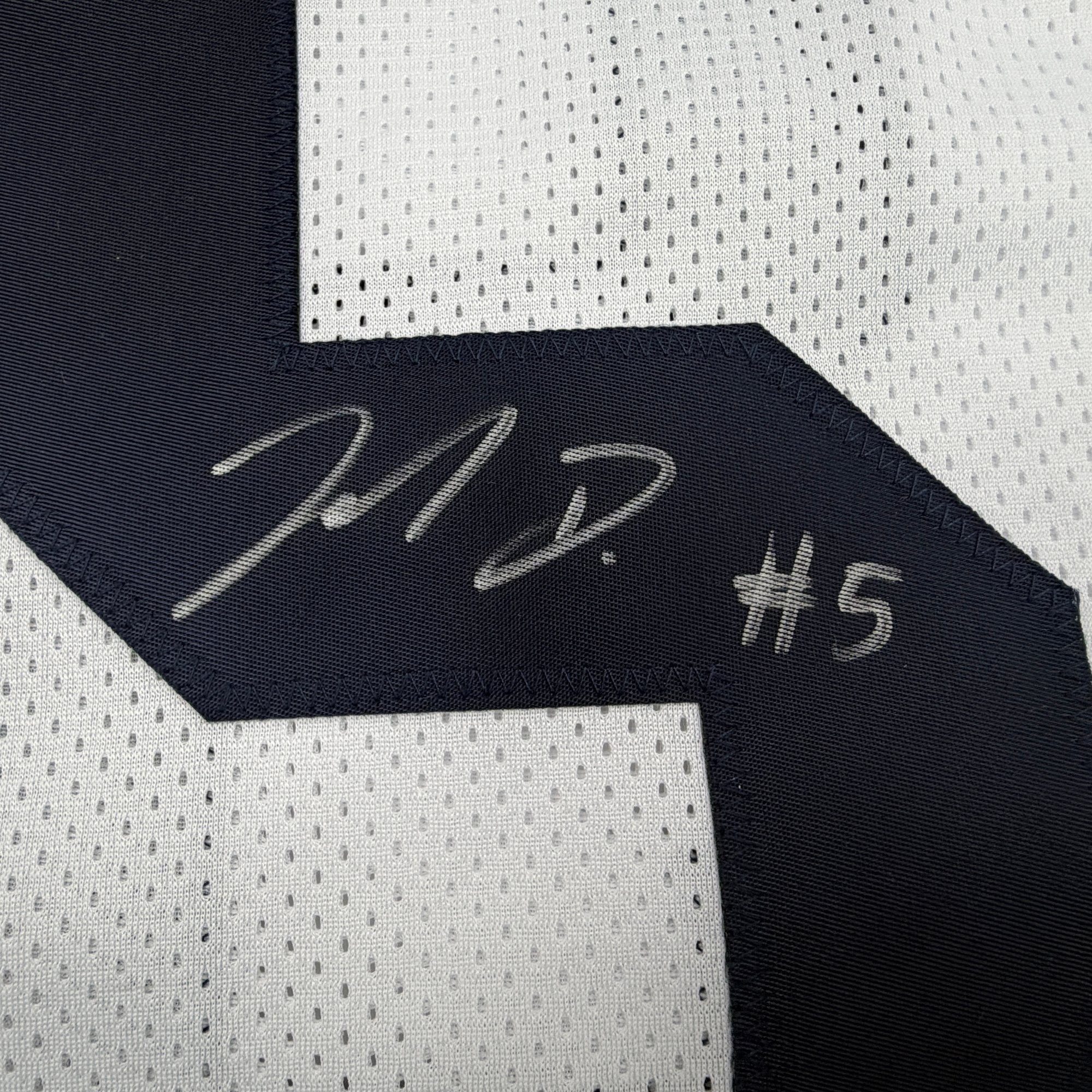 Autographed/Signed Jahan Dotson Penn State White College Football Jersey Beckett BAS COA - Image 3