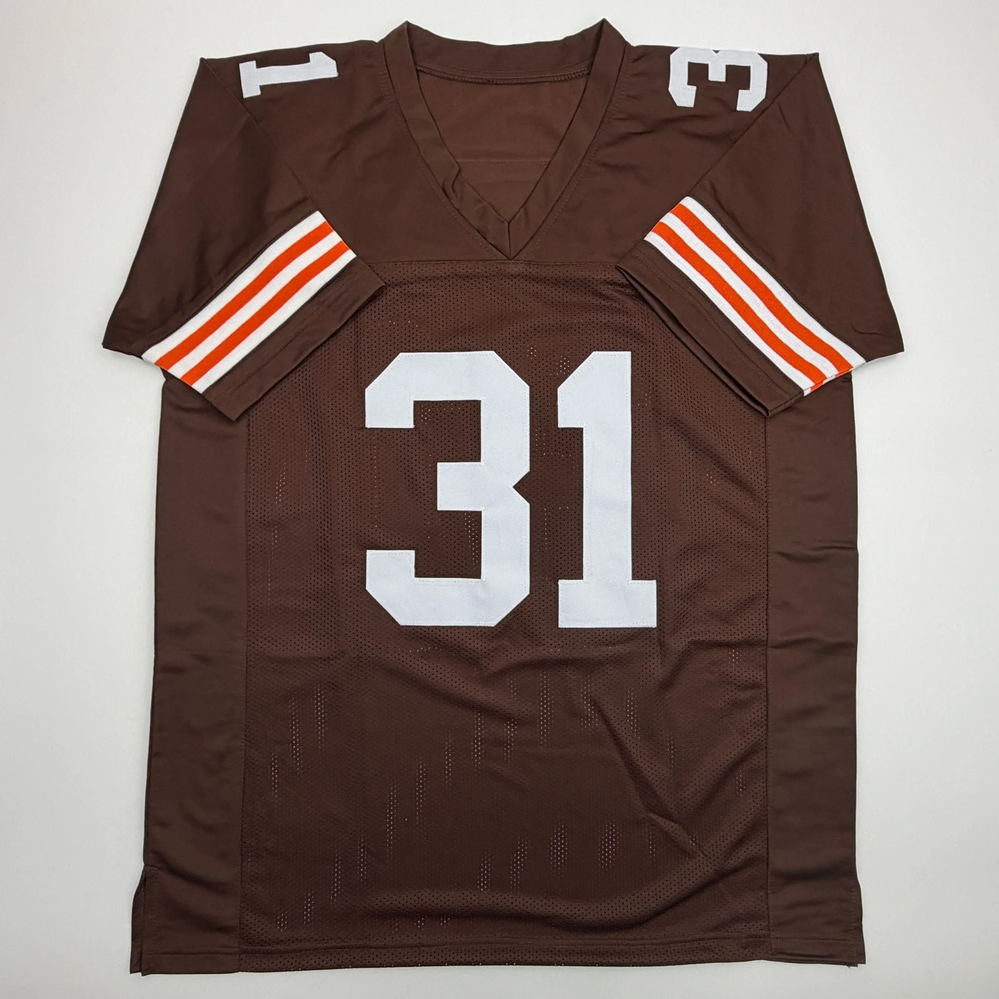Autographed/Signed Jamal Lewis Cleveland Brown Football Jersey Beckett BAS COA - Image 4