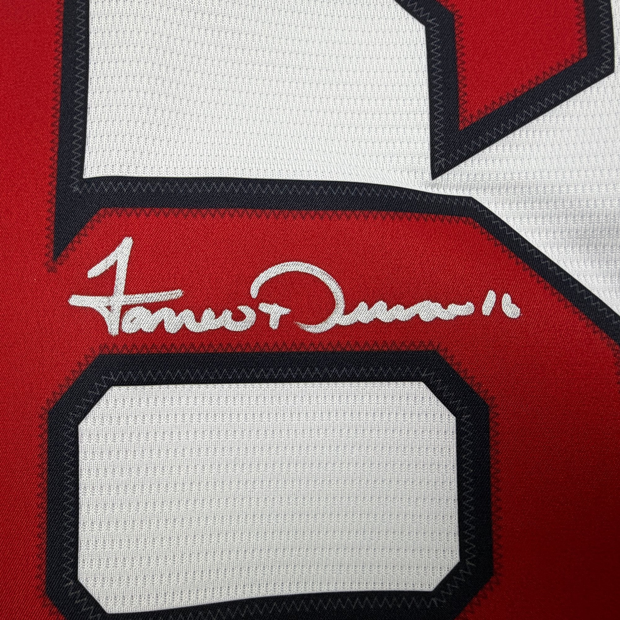 Autographed/Signed Jarren Duran Boston Red Sox White Authentic Baseball Jersey Fanatics & MLB COA - Image 3