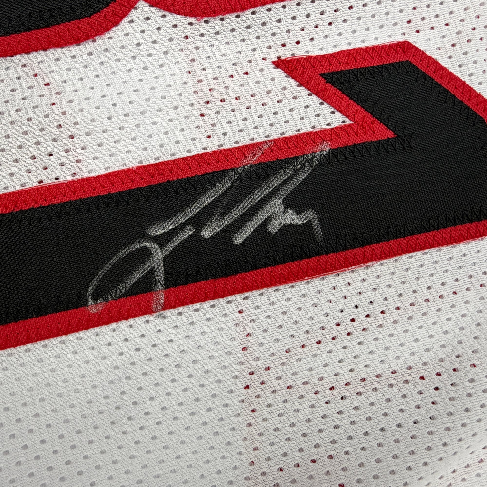 Autographed/Signed Jason Terry Arizona White College Basketball Jersey JSA COA - Image 3