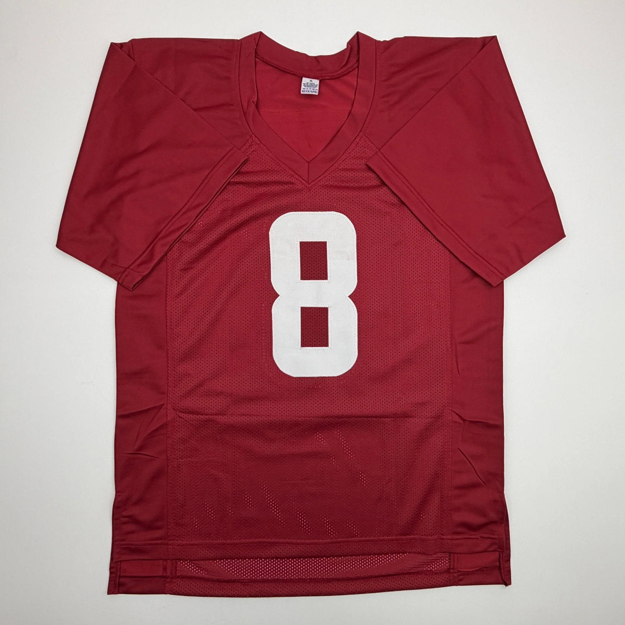 Autographed/Signed John Metchie III Alabama Red College Football Jersey JSA COA - Image 4