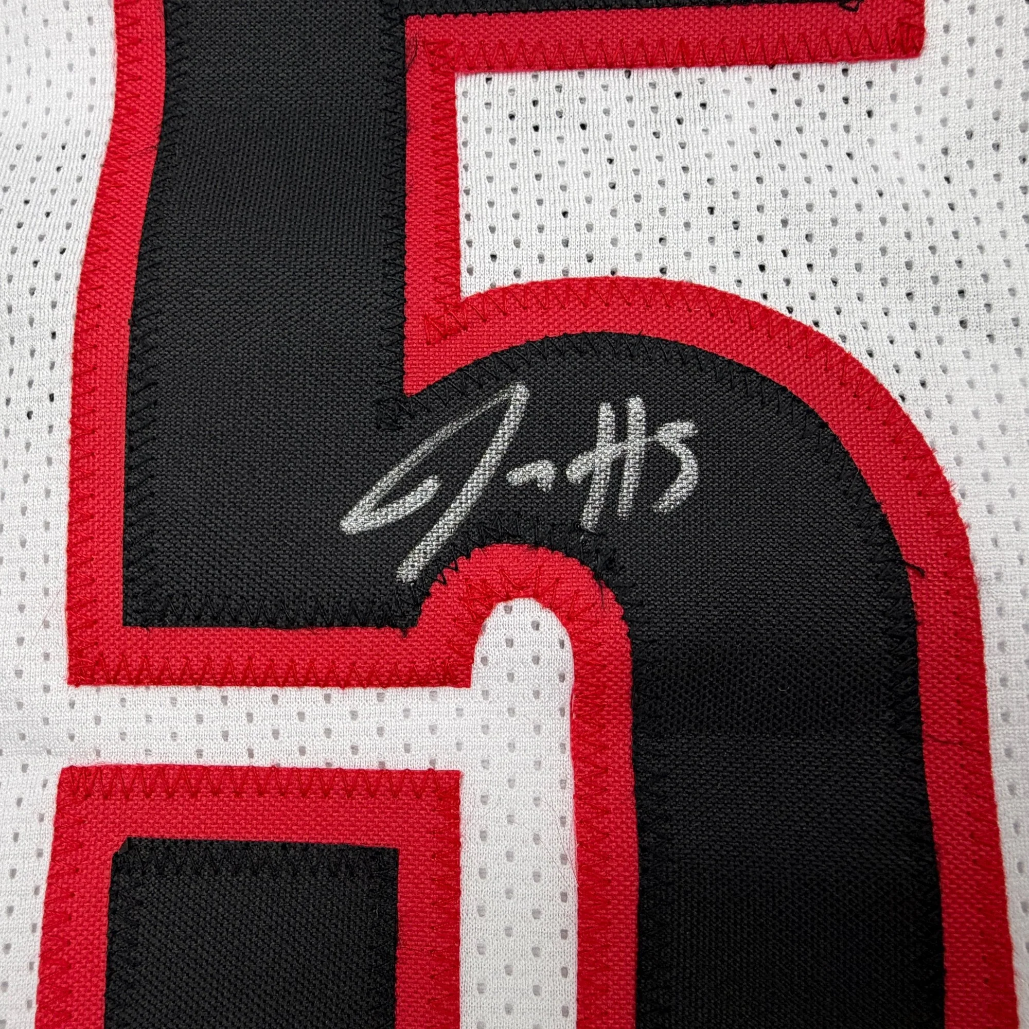 Autographed/Signed Jrue Holiday Portland White Basketball Jersey Beckett BAS COA - Image 3
