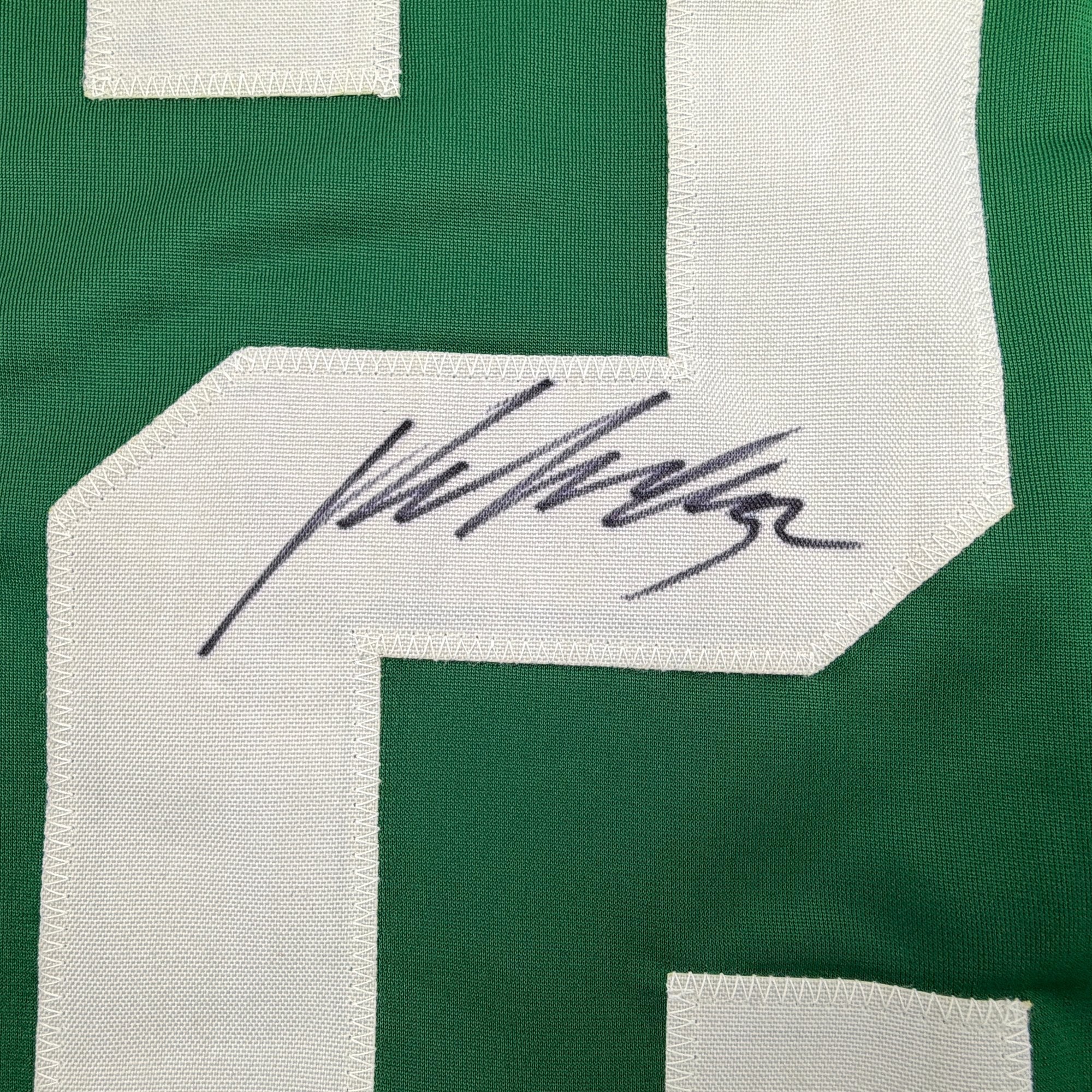 Autographed/Signed Kari Lehtonen Dallas Green Hockey Jersey JSA COA - Image 3
