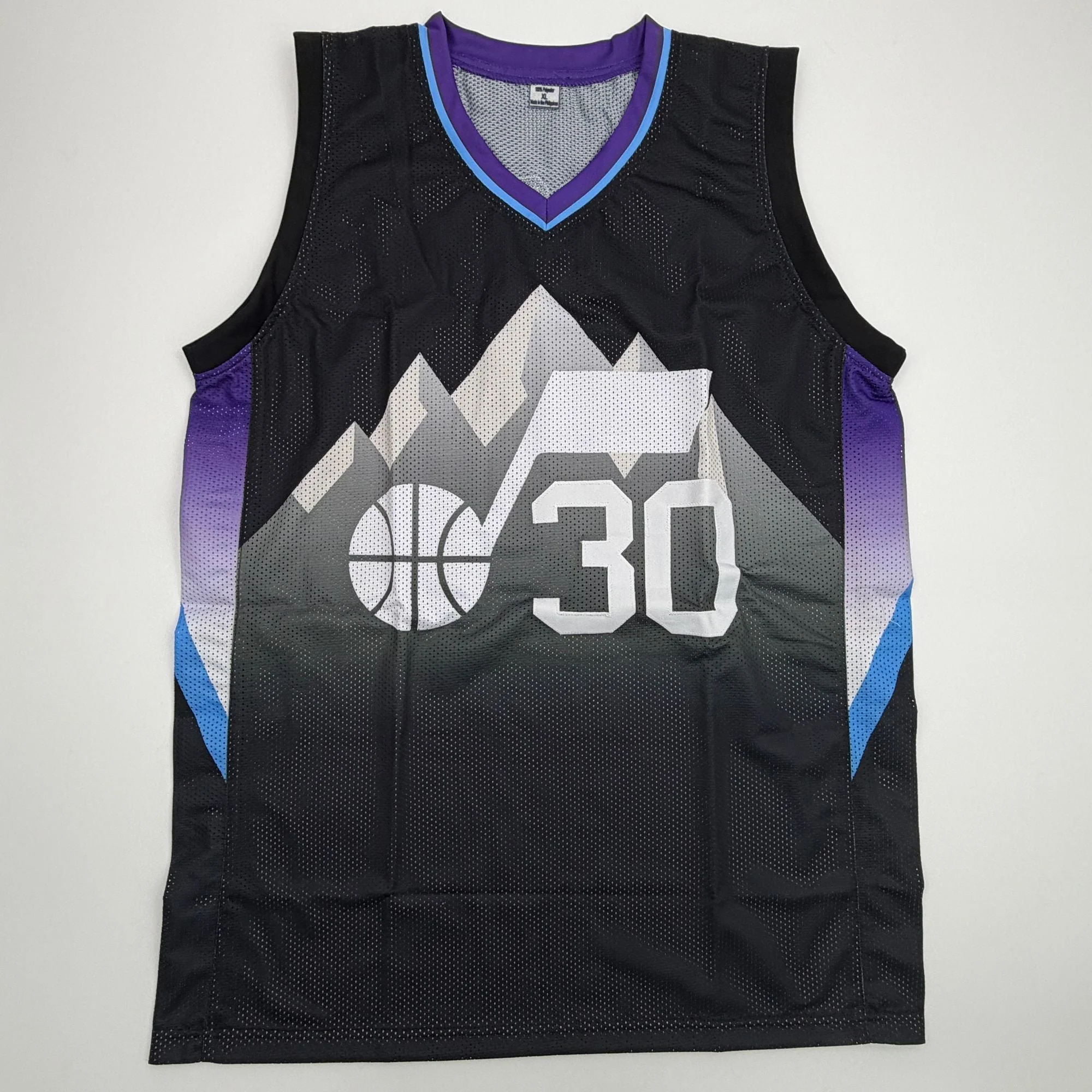 Autographed/Signed Kyle Filipowski Utah Black Basketball Jersey Beckett BAS COA - Image 4