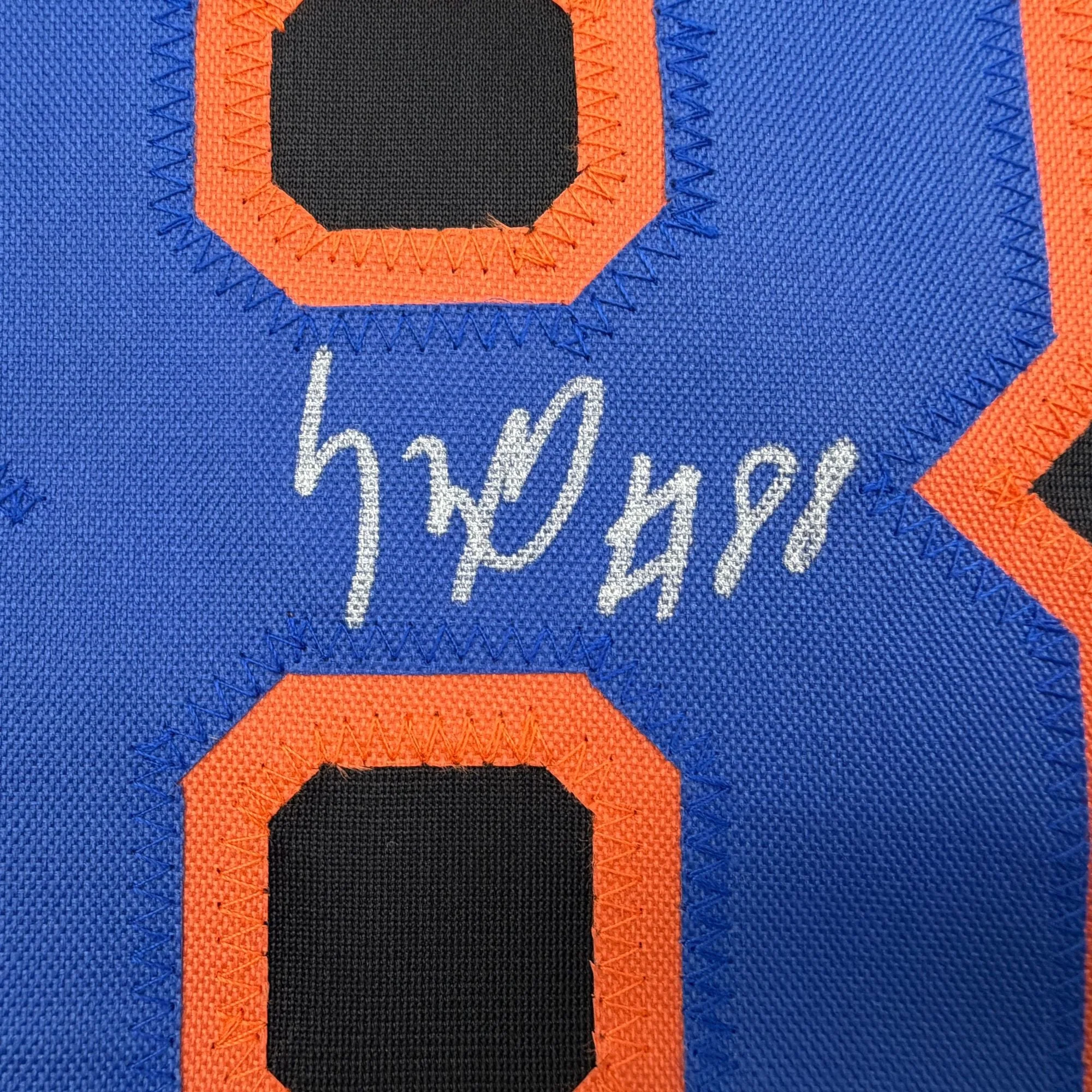 Autographed/Signed Luis Robert Jr. New York Black Baseball Jersey Beckett BAS COA - Image 3