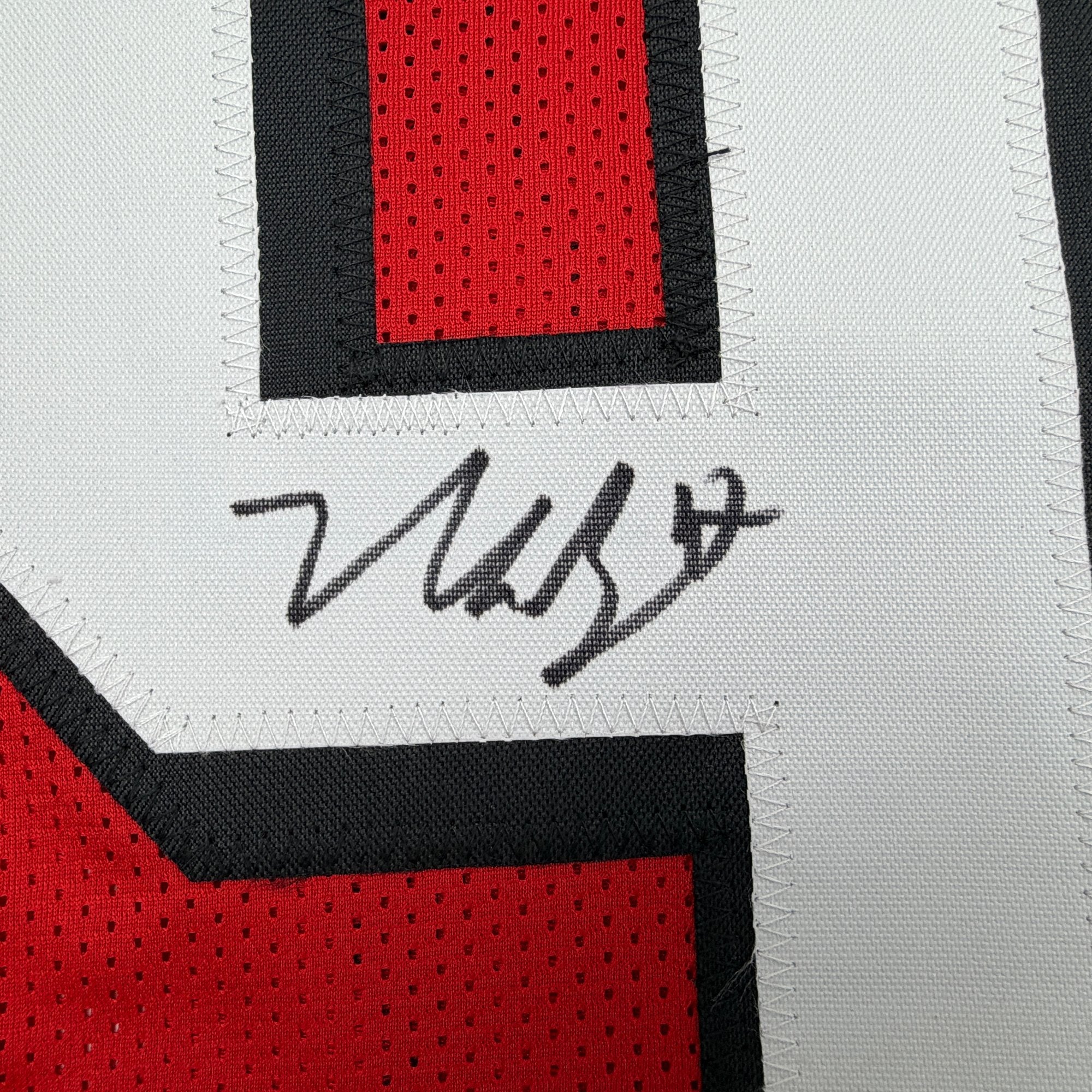 Autographed/Signed Nick Bosa San Francisco Red Alternate Football Jersey Beckett BAS COA - Image 3