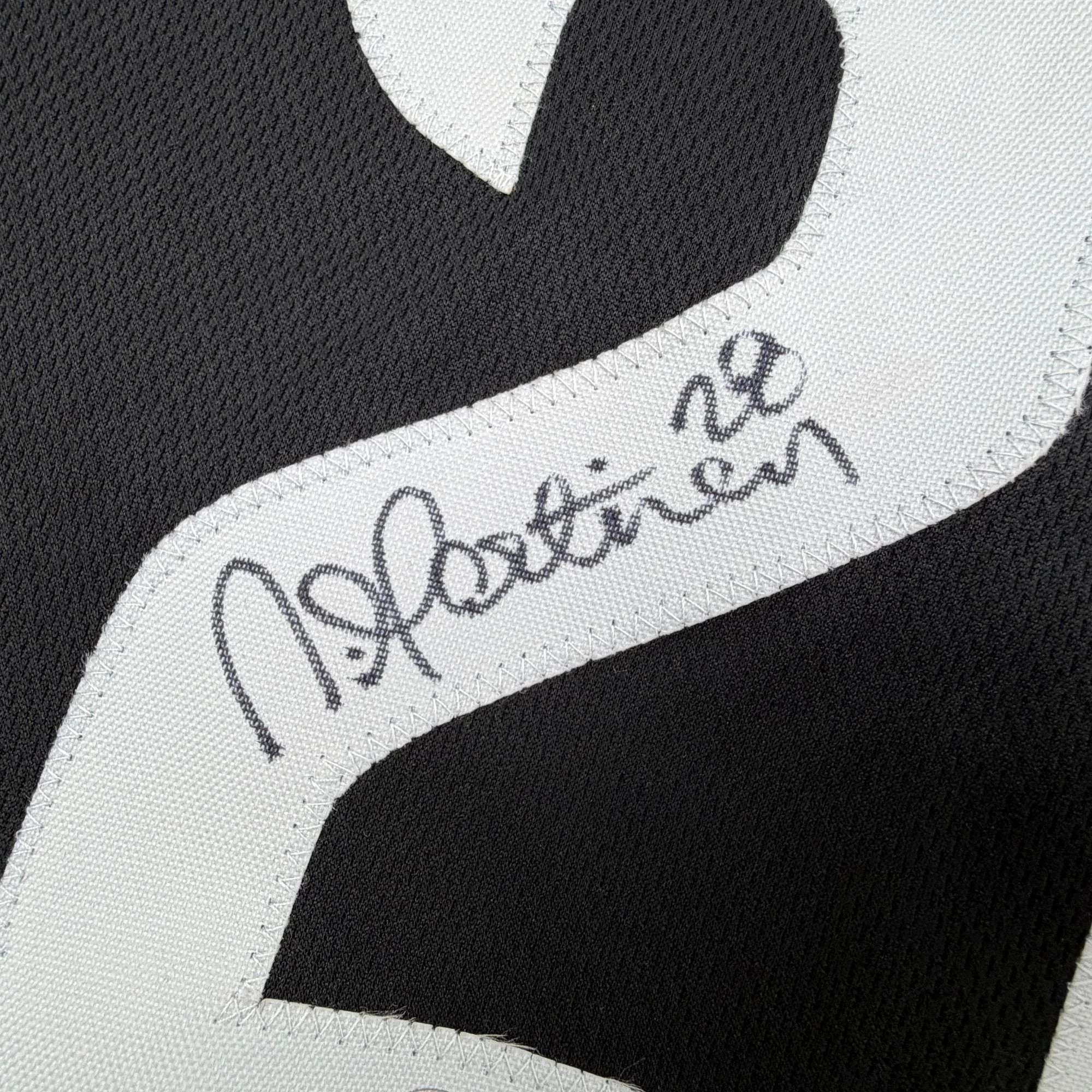 Autographed/Signed Nick Martinez Tampa Bay Black Baseball Jersey Beckett BAS COA - Image 3