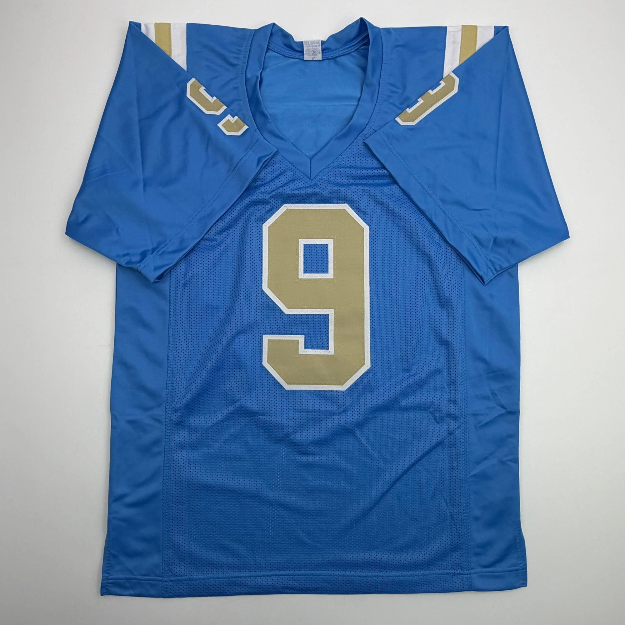 Autographed/Signed Nico Iamaleava UCLA Blue College Football Jersey JSA COA - Image 4