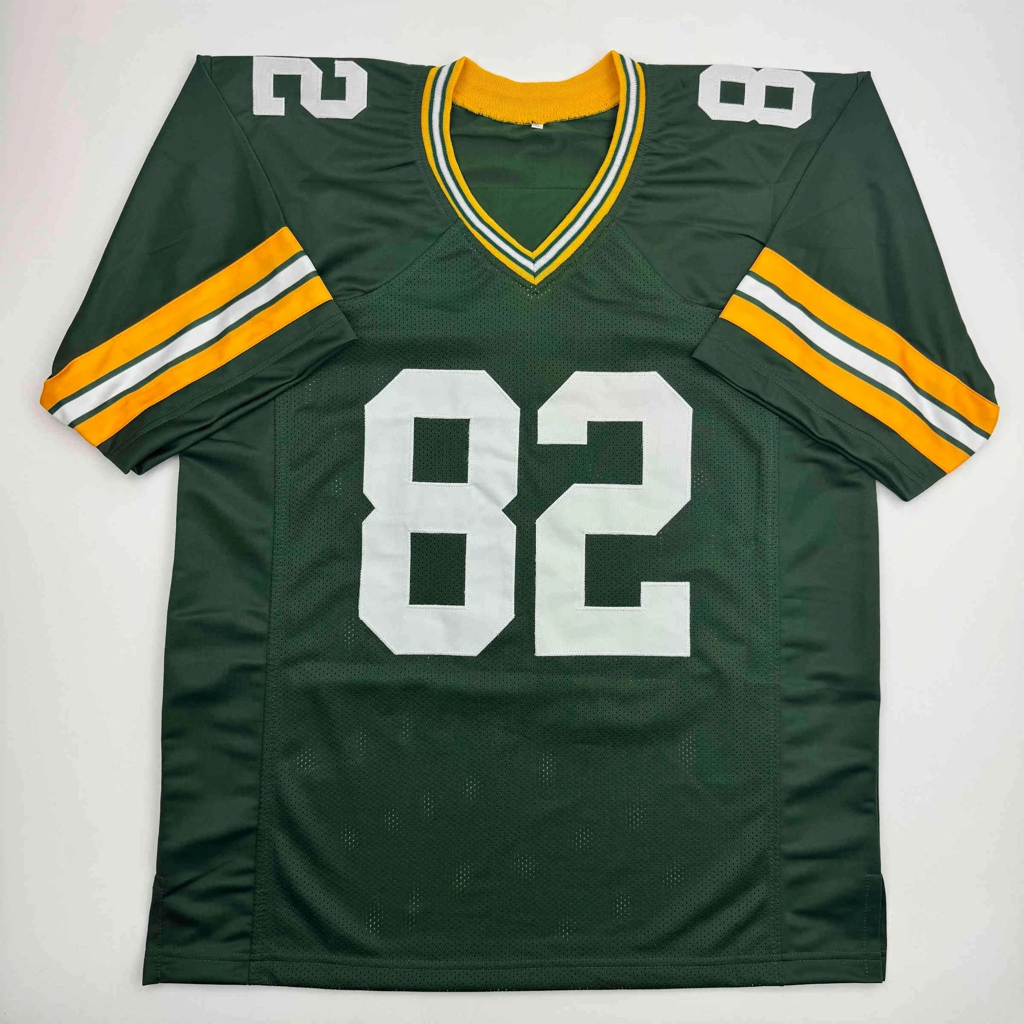 Autographed/Signed Paul Coffman Green Bay Green Football Jersey Beckett BAS COA - Image 4
