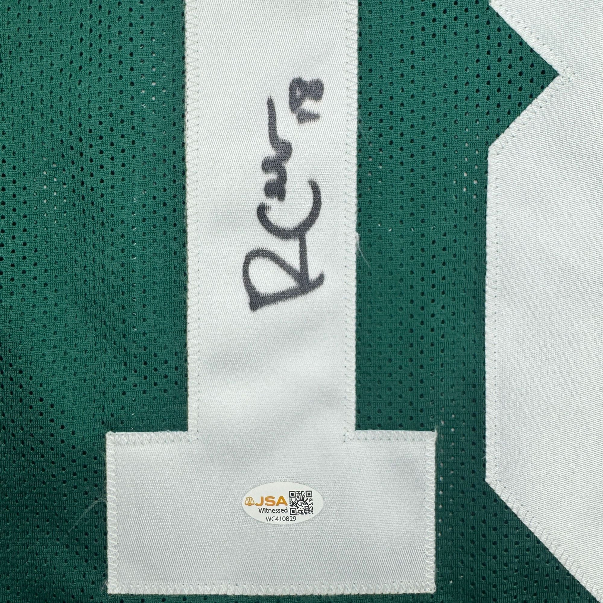 Autographed/Signed Randall Cobb Green Bay Green Football Jersey JSA COA - Image 3