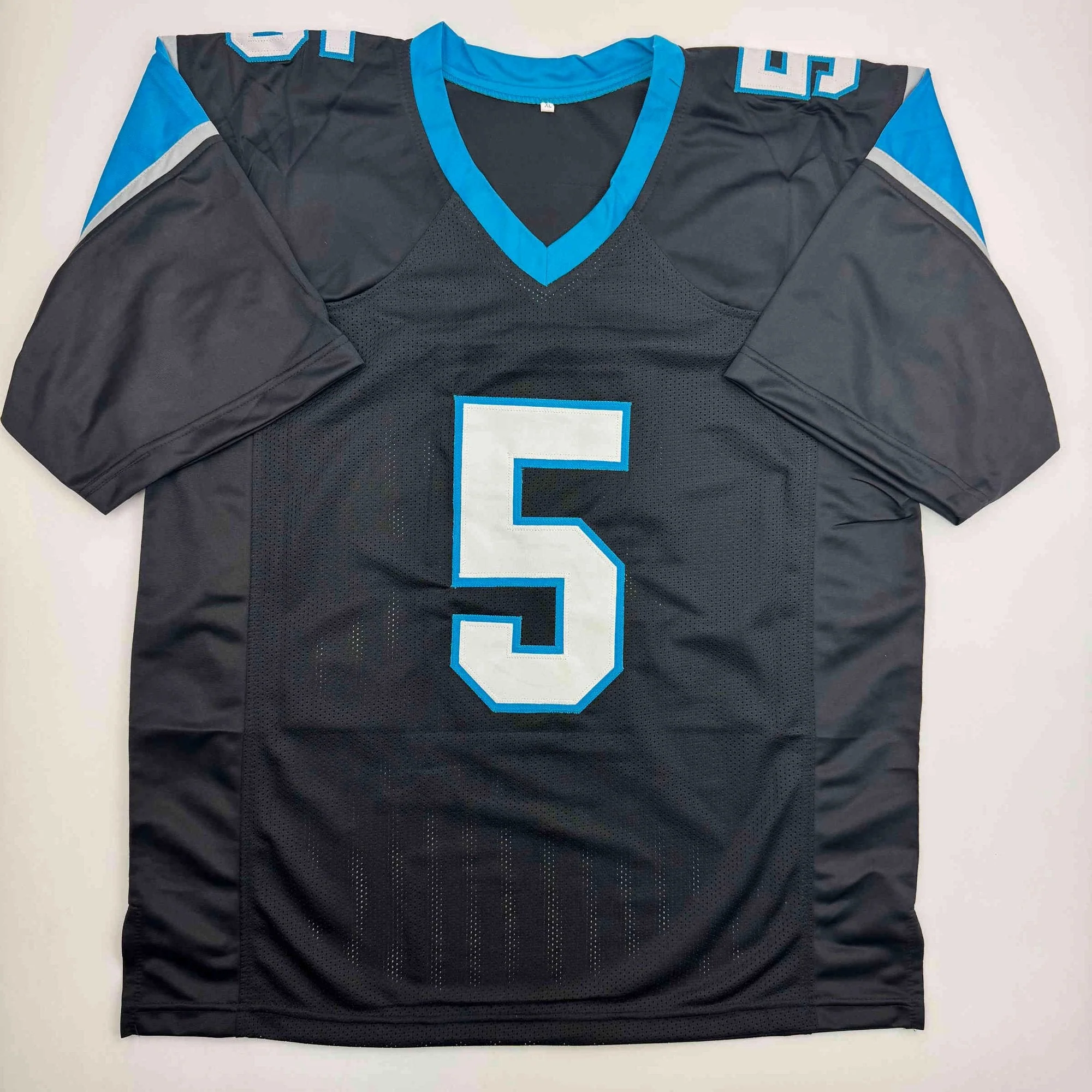 Autographed/Signed Rico Dowdle Carolina Black Football Jersey Beckett BAS COA - Image 4