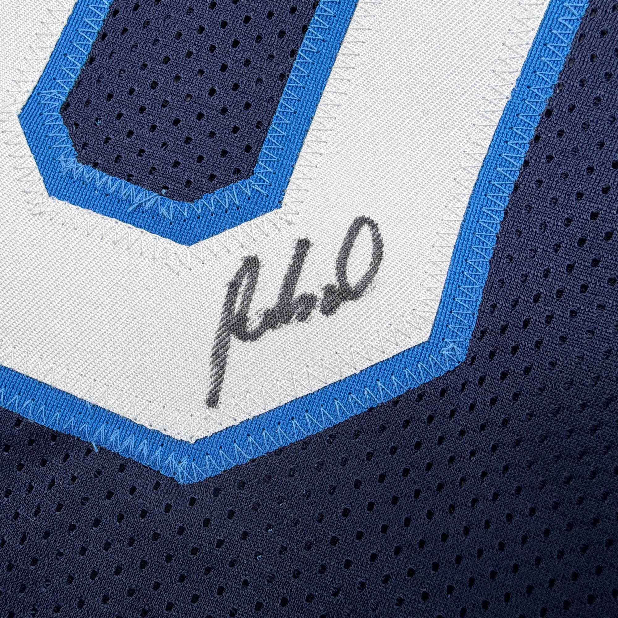 Autographed/Signed Rob Dillingham Minnesota Blue Basketball Jersey JSA COA - Image 3