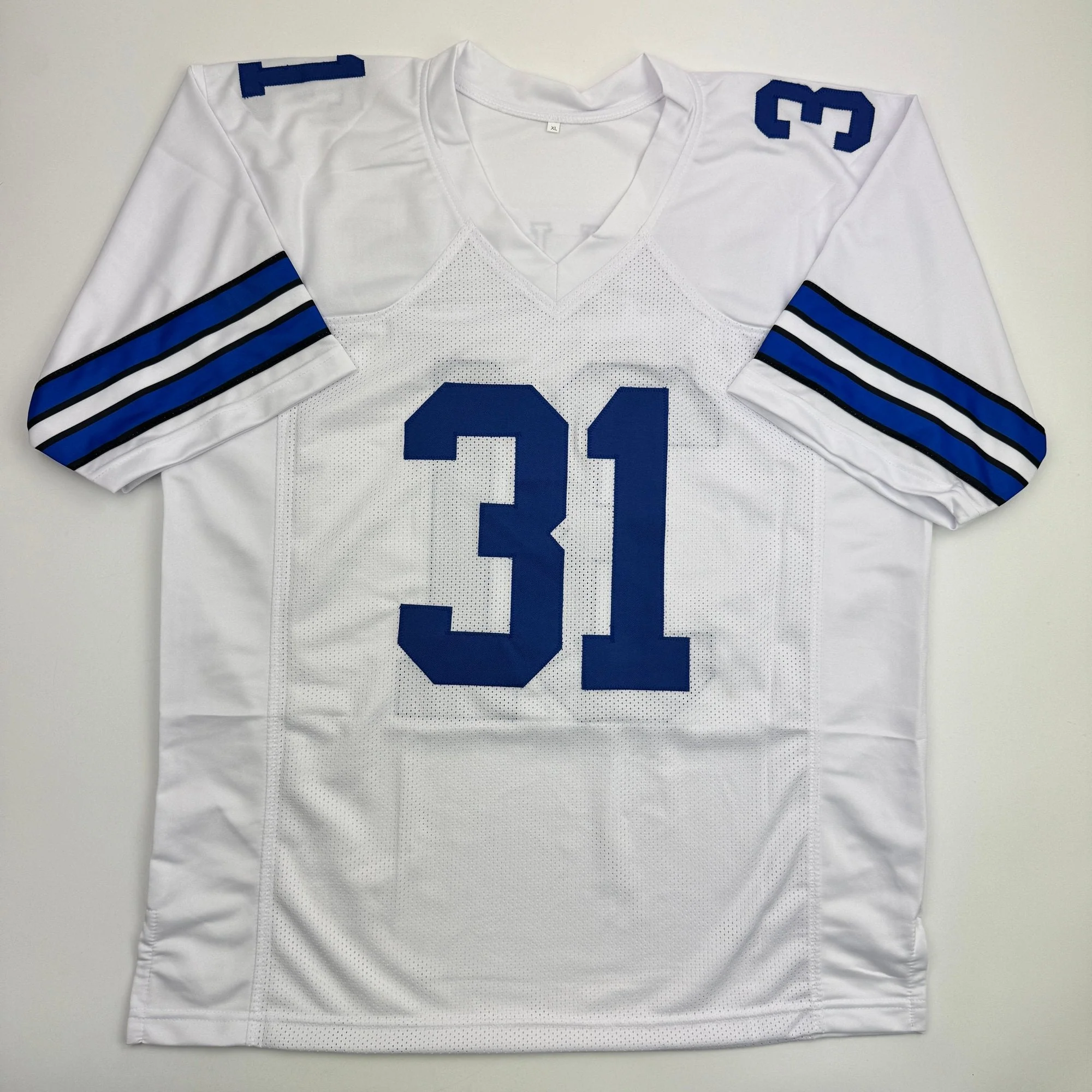 Autographed/Signed Roy Williams Dallas White Football Jersey Beckett BAS COA - Image 4