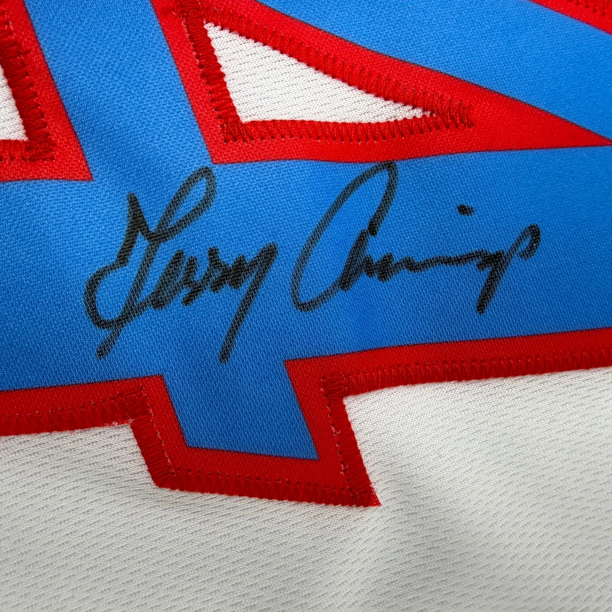 Autographed/Signed Terry Cummings Los Angeles White Basketball Jersey Beckett BAS COA - Image 3