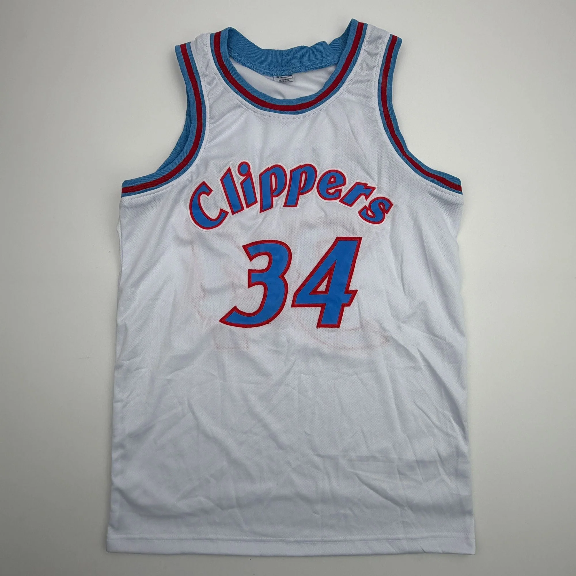 Autographed/Signed Terry Cummings Los Angeles White Basketball Jersey Beckett BAS COA - Image 4