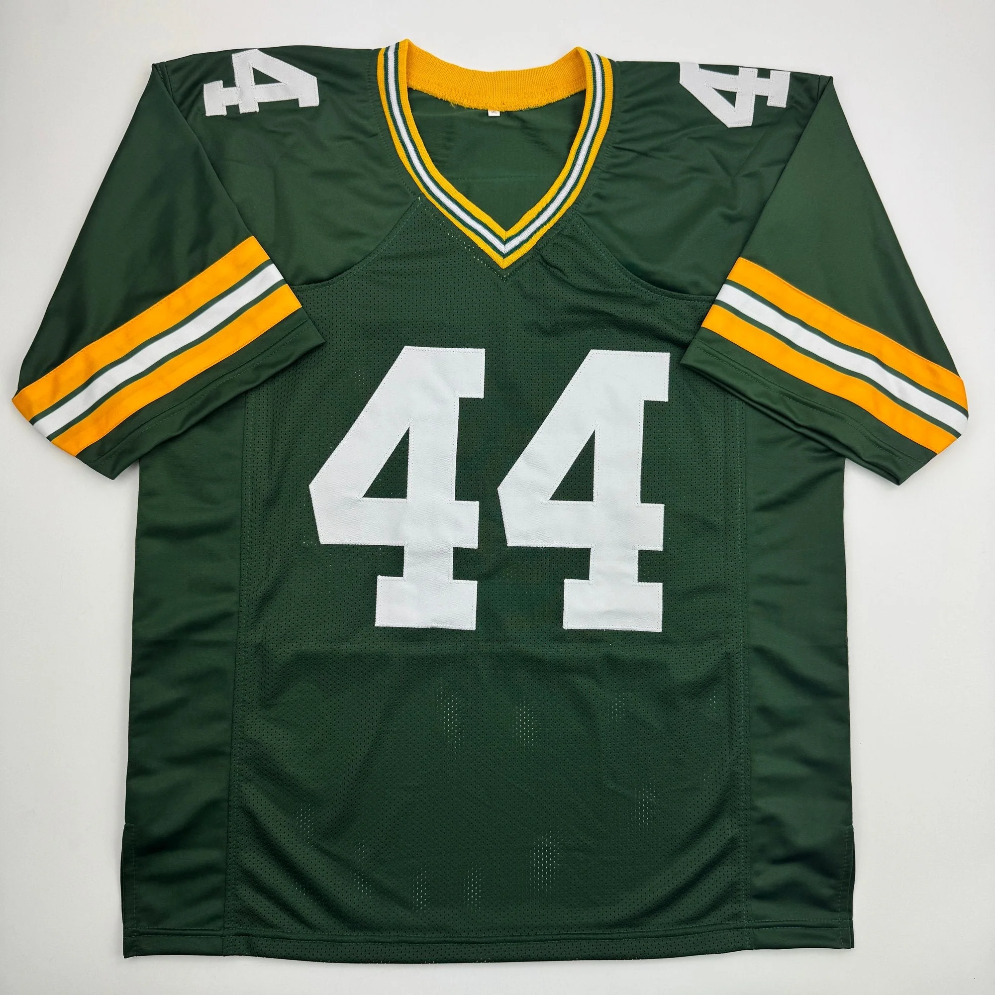 Autographed/Signed Zaire Franklin Green Bay Green Football Jersey Beckett BAS COA - Image 4