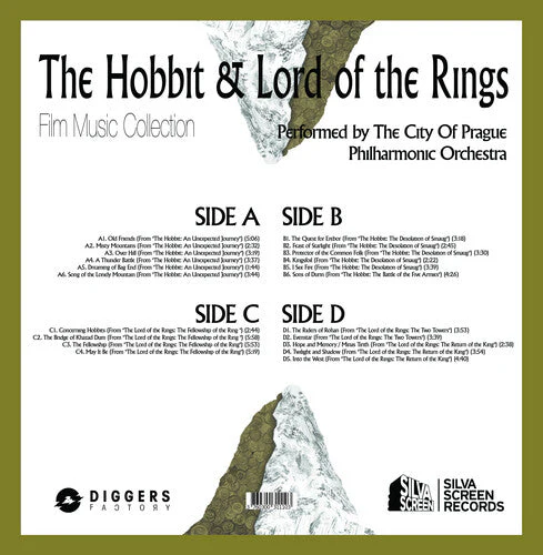 City of Prague Philharmonic Orchestra - The Hobbit & The Lord of the Rings: Film Music Collection (Vinyl LP)