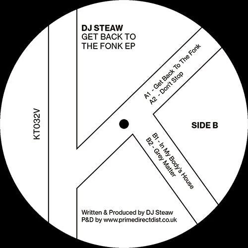 DJ Steaw - Get Back To The Fonk (Vinyl LP)