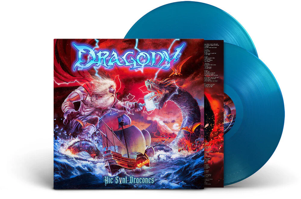 Dragony - Hic Svnt Dracones (Blue) [Colored Vinyl] (Gate)
