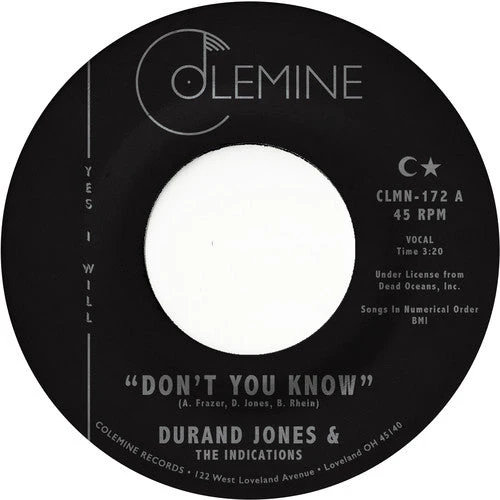 Durand Jones & The Indications - Don't You Know [Vinyl Single]