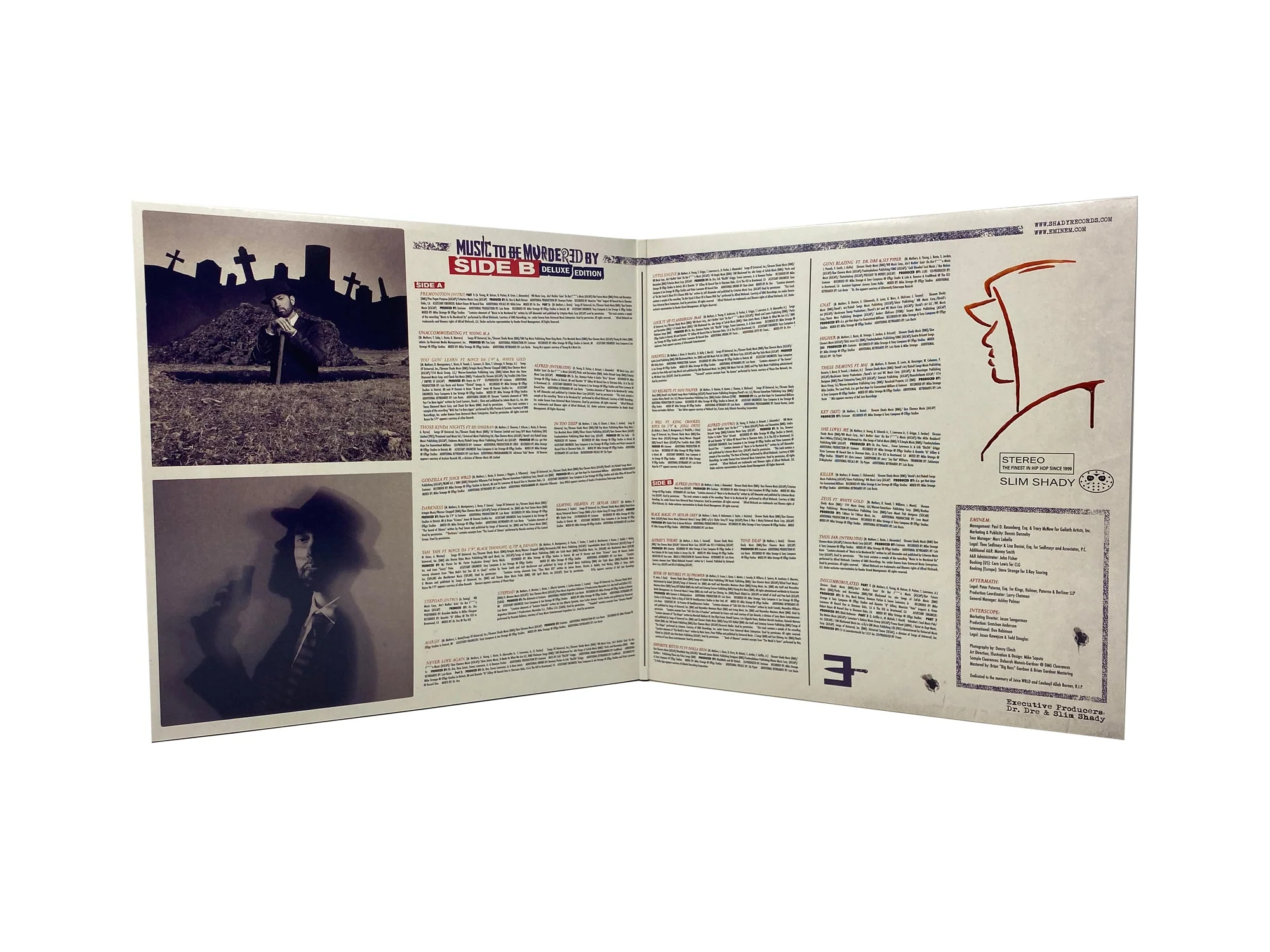 Eminem - Music to be Murdered By Side B (Limited Edition Opaque Gray Colored 4xLP) - Image 2