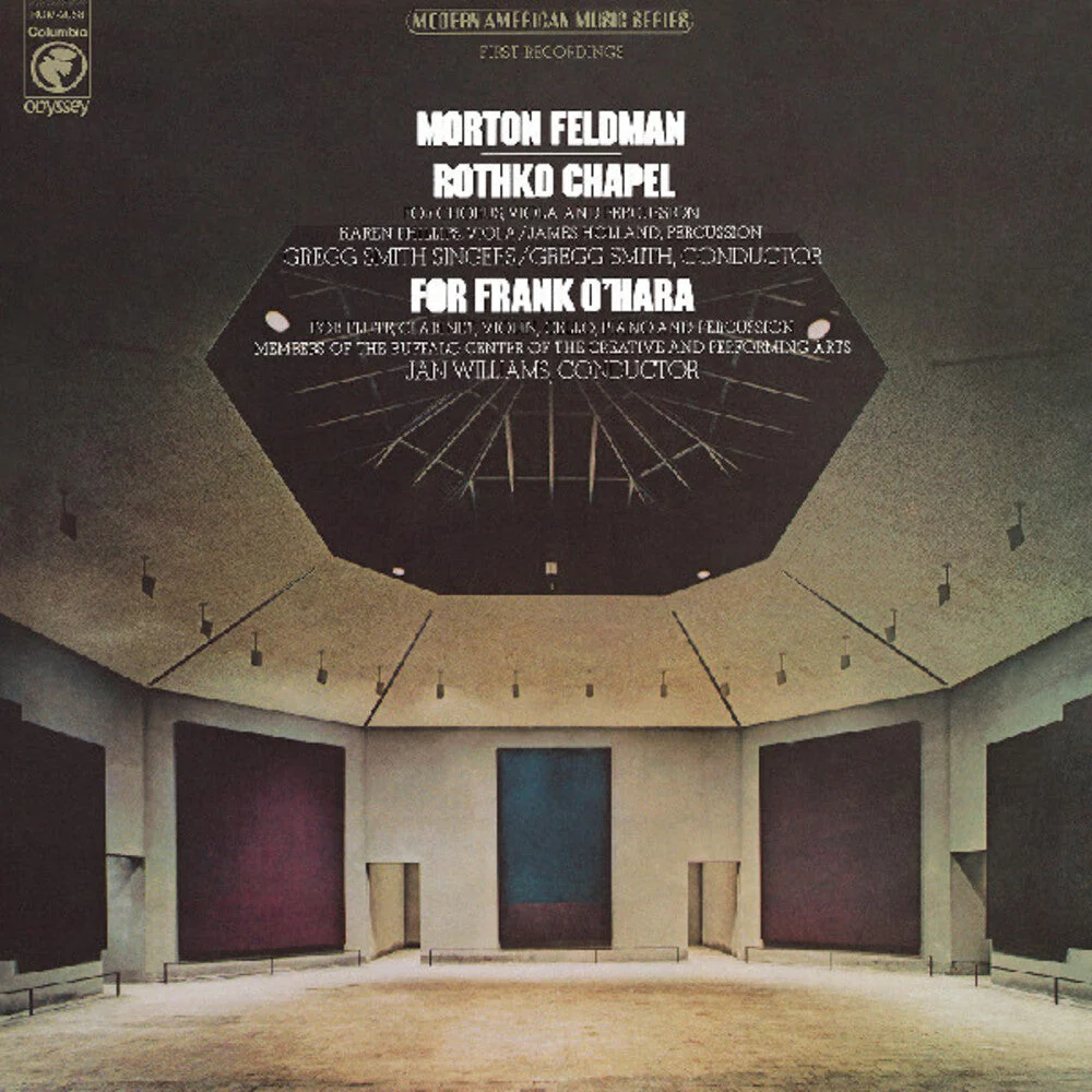 Feldman, Morton - Rothko Chapel / For Frank O'Hara [LP]