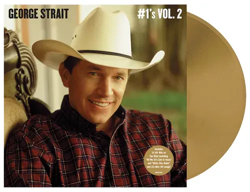 George Strait - #1's Volume 2 (LImited Edition Tan Colored Vinyl)