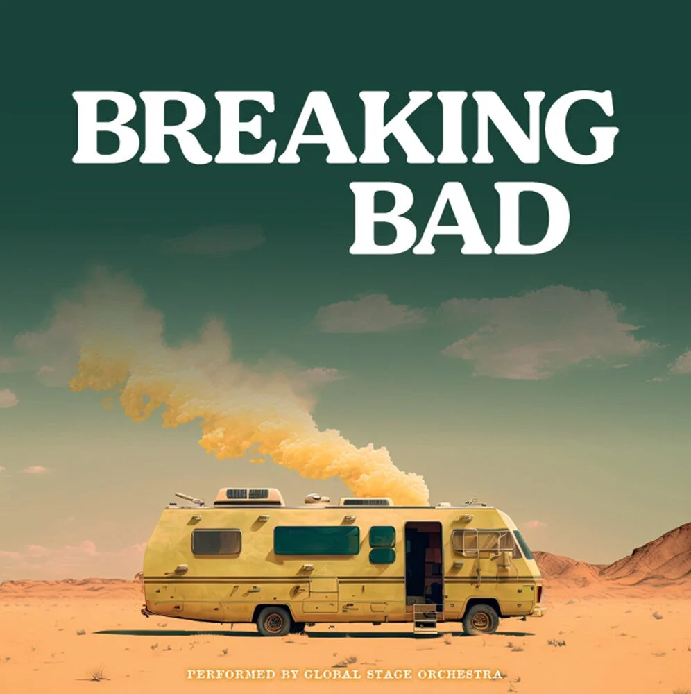 Global Stage Orchestra - Breaking Bad - Ltd Crystal Clear Vinyl [LP]