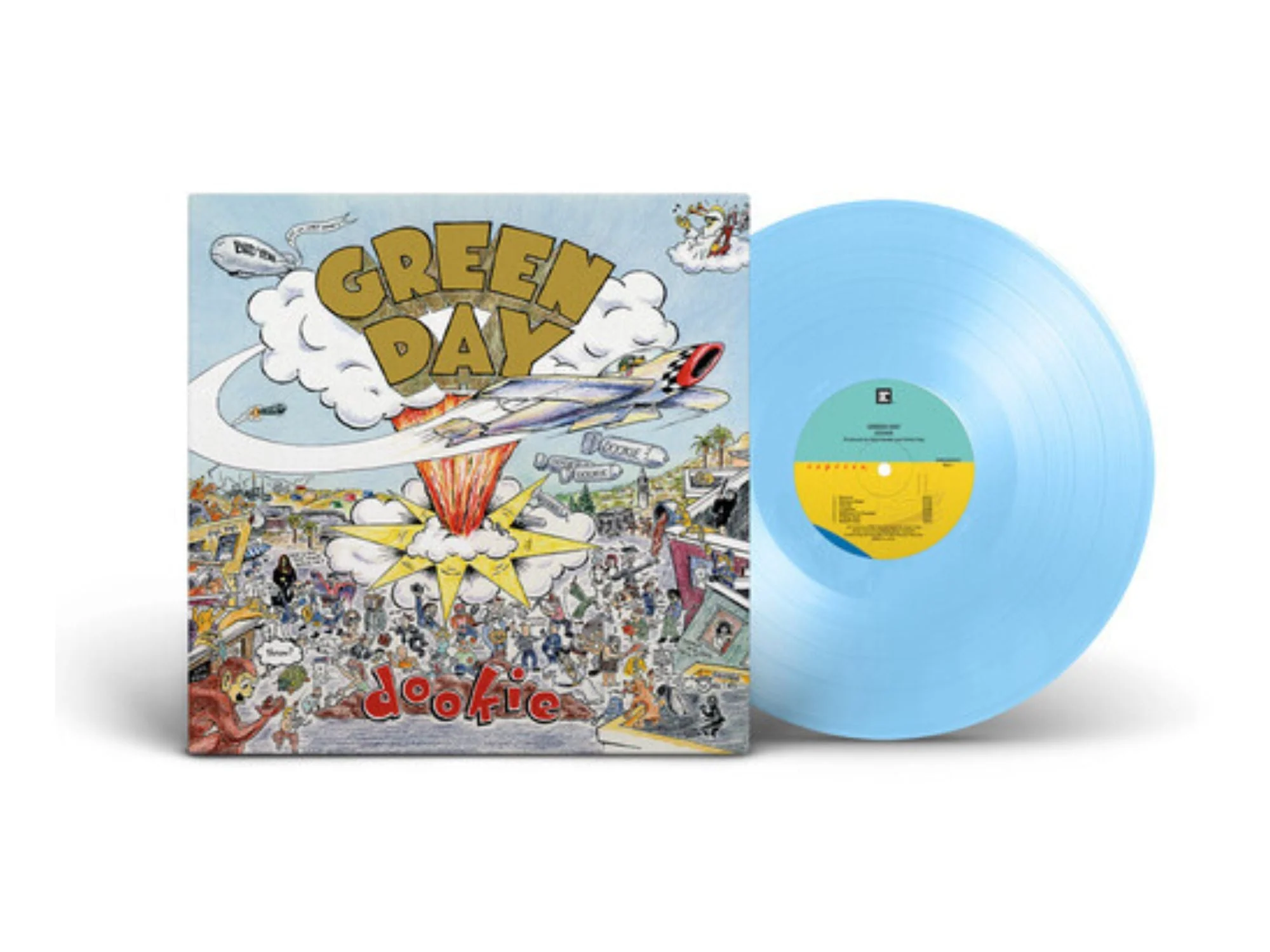 Green Day - Dookie (30th Anniversary Baby Blue Colored Vinyl LP)