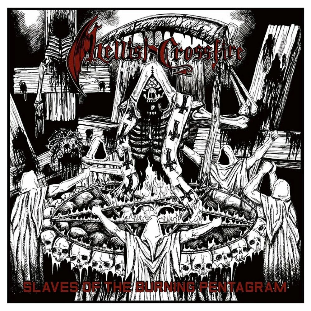Hellish Crossfire - Slaves Of The Burning Pentagram [LP]